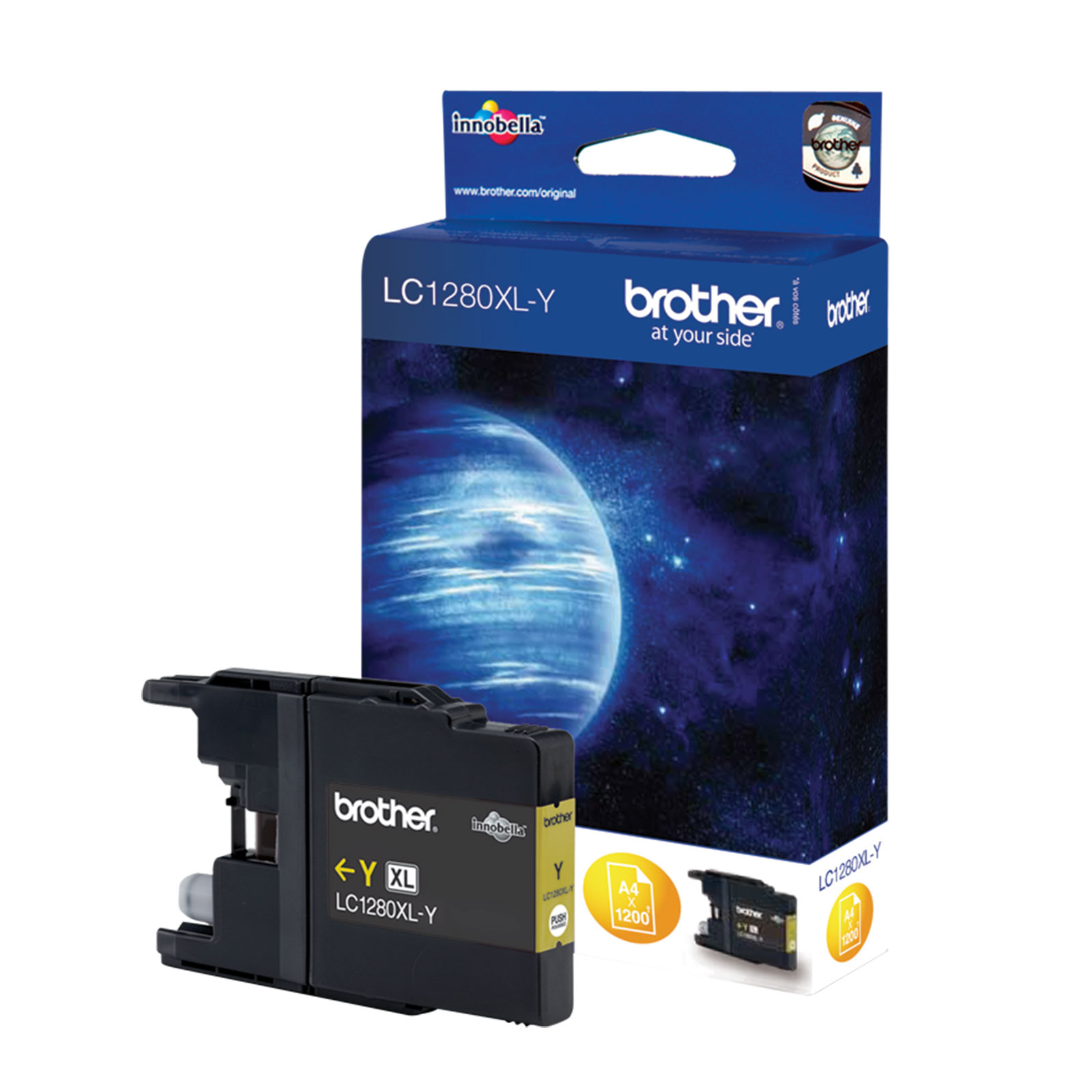 Brother LC1280XLY Tinte für MFCJ6510 DW Yellow HC Brother LC1280XLY Tinte für MFCJ6510 DW Yellow HC