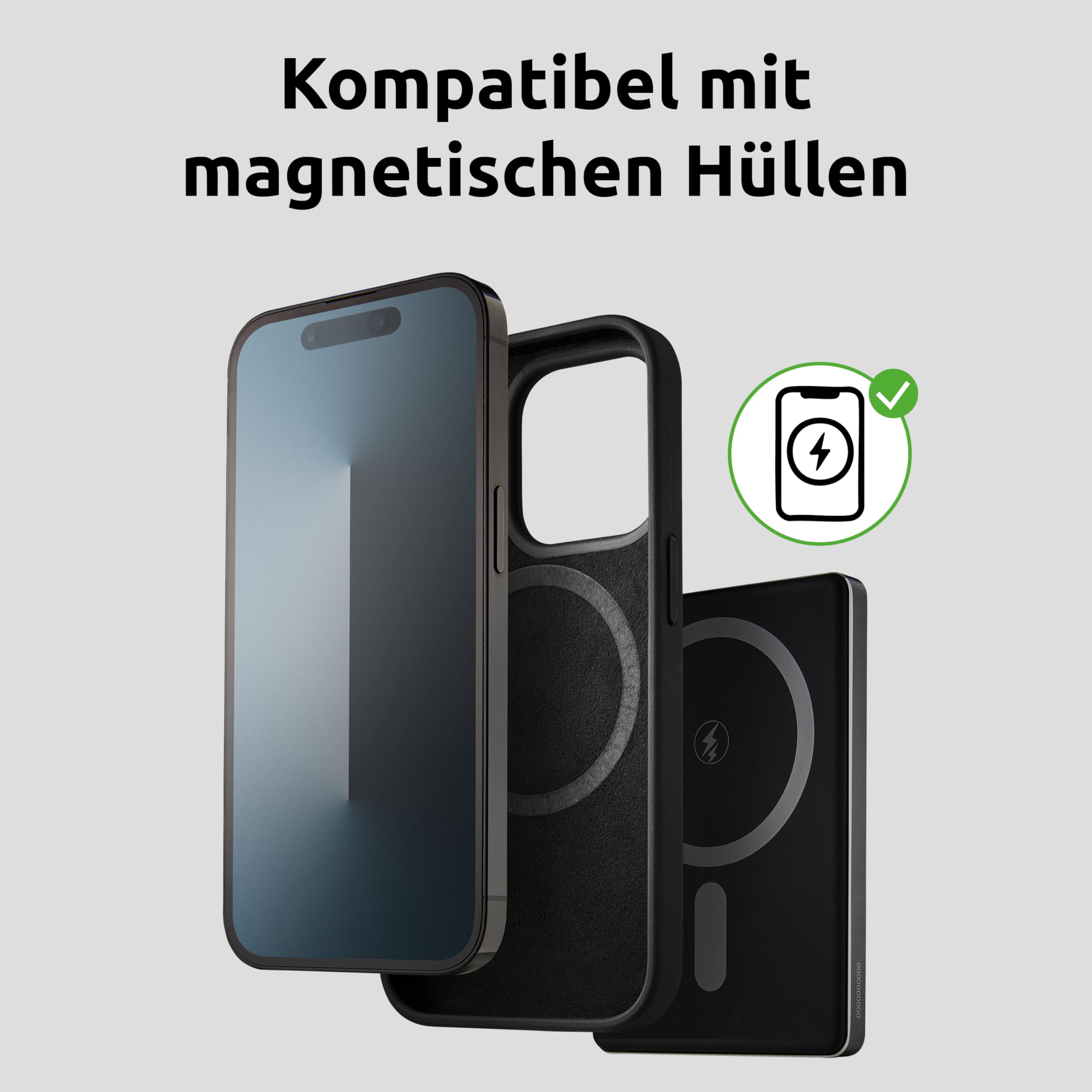 Intenso MW5000 Magnetische Powerbank 5000 mAh – MagSafe kompatibel