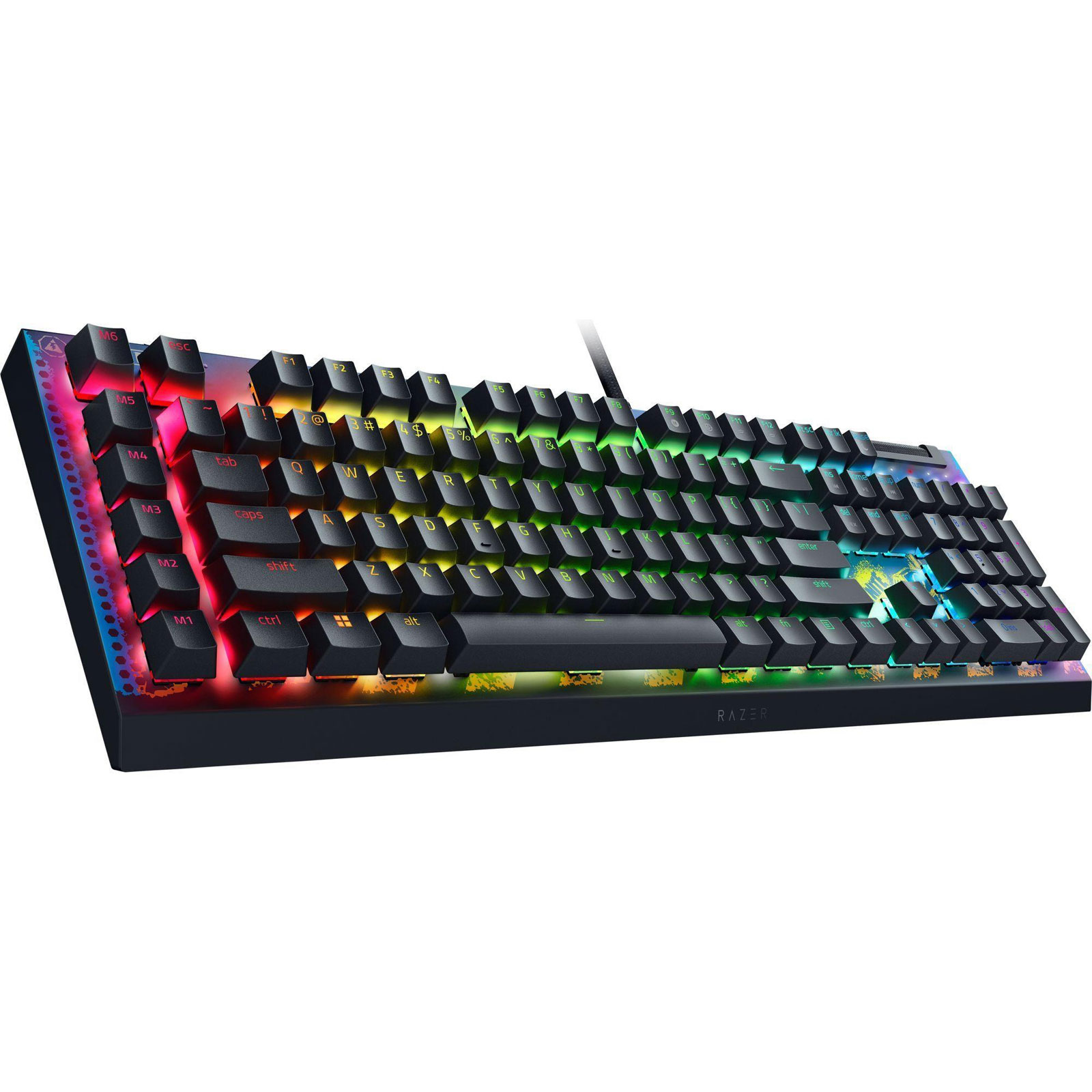 RAZER BlackWidow V4 X - Fortnite Edition, Yellow Switches (US-Layout, mechanisch)