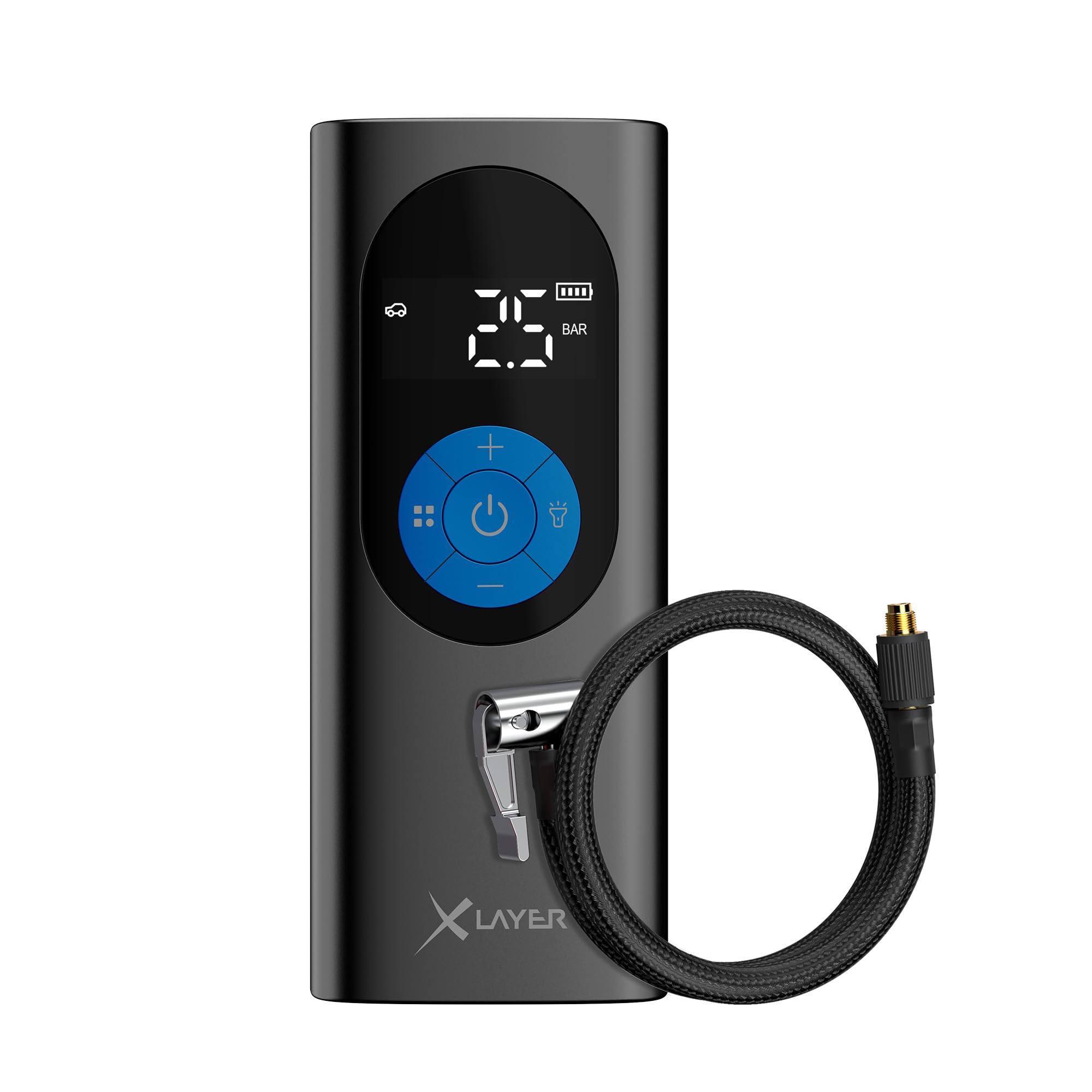 XLayer Mobiler Akkukompressor 10.0 bar 6.000 mAh