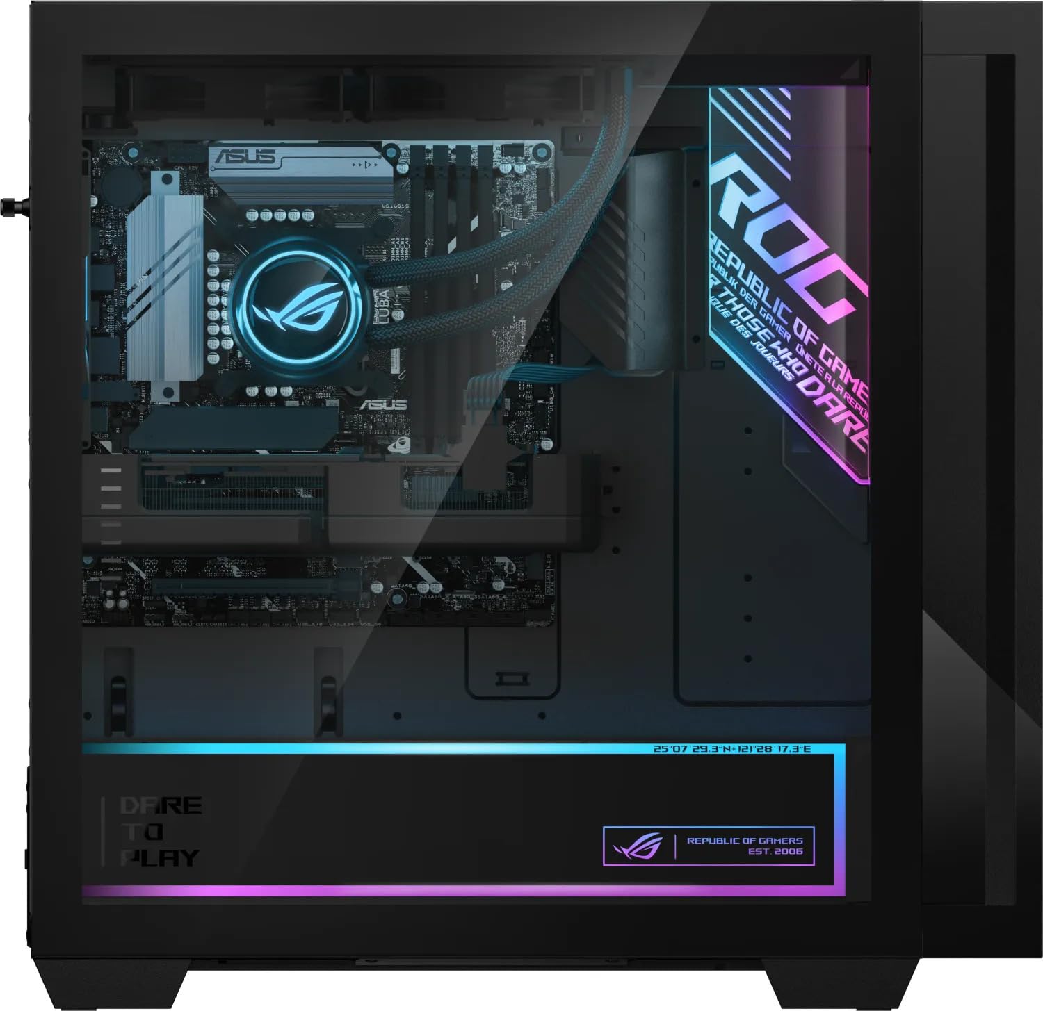 ASUS ROG GM700TZ-R9800X064W, Ryzen 7 9800X3D Gaming PC