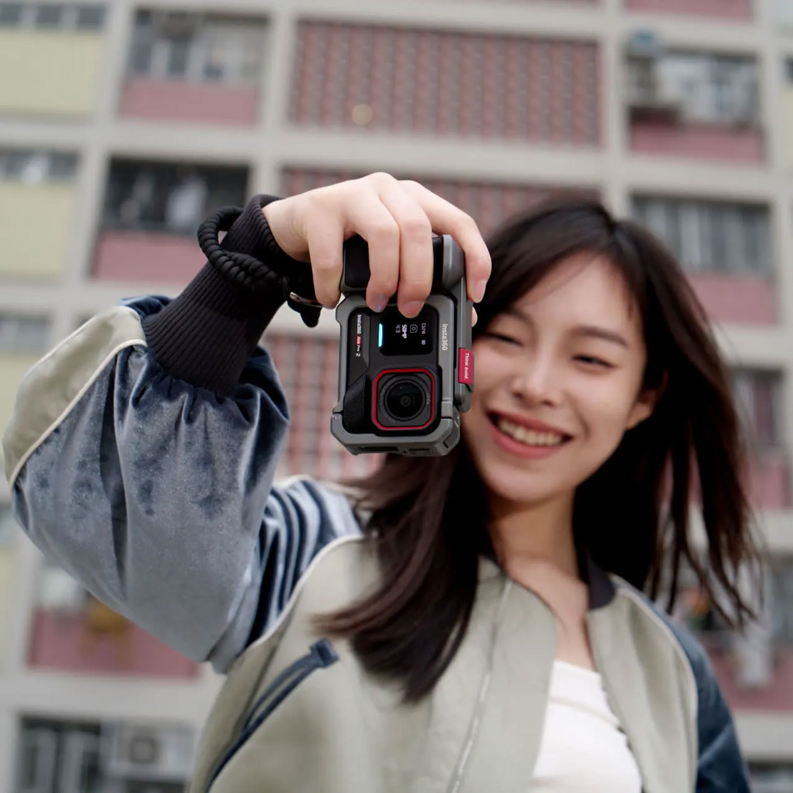 Insta360 Ace Pro 2/Ace Pro Xplorer Grip Kit (Dark Gray) Action Kamera