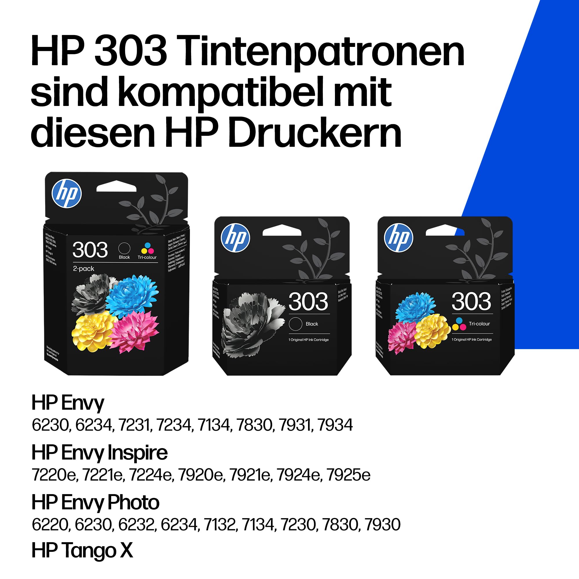 HP 303 Schwarz Original Druckerpatrone Druckerpatrone