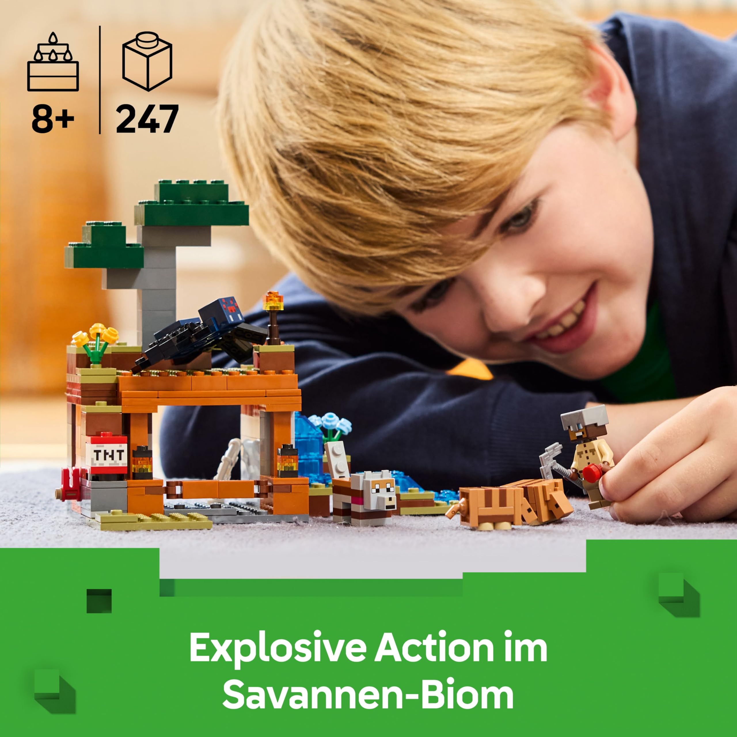 LEGO Minecraft Die Expedition zur Gürteltiermine 21269