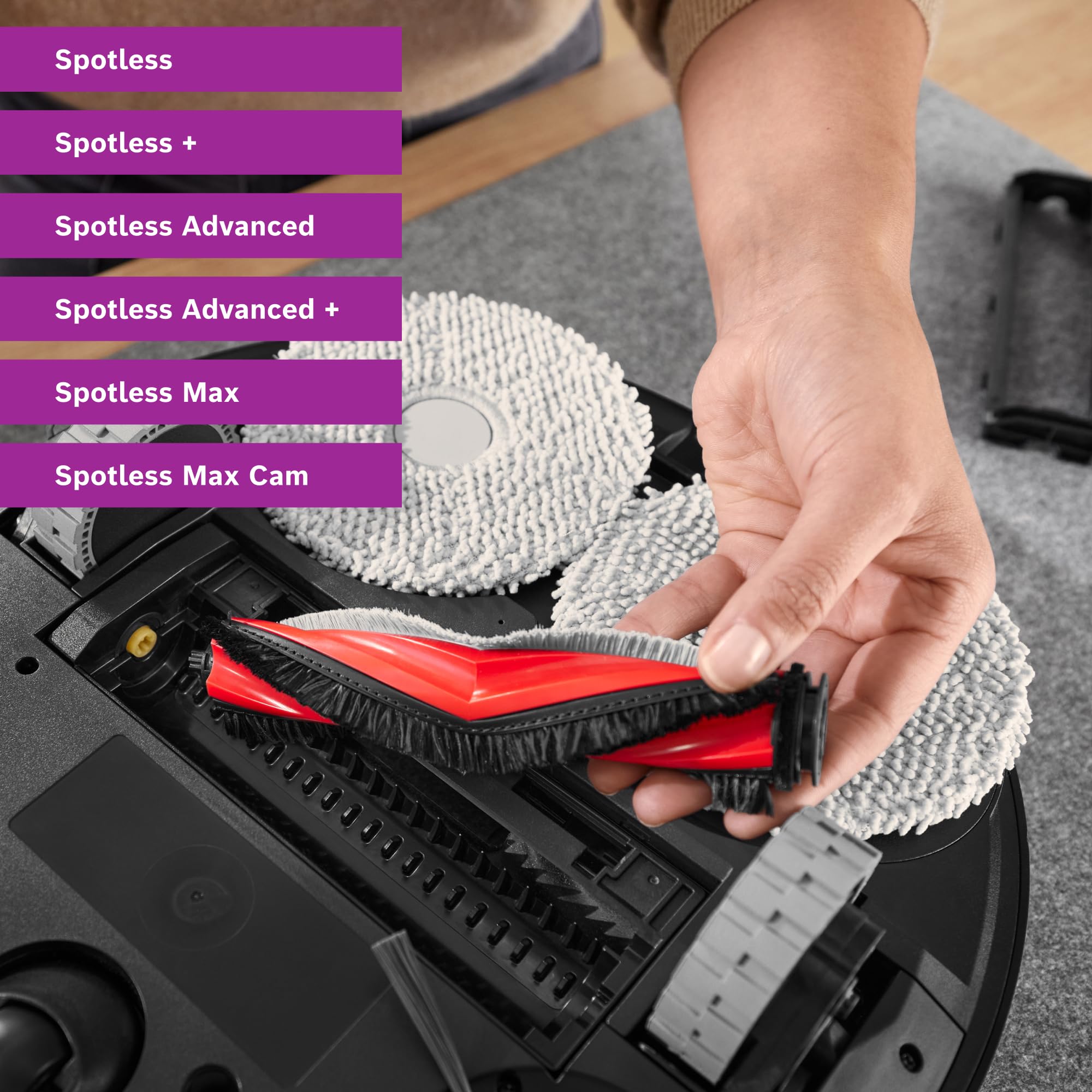 Bosch Carbon Power Brush BHZRCR für alle Spotless Saugroboter