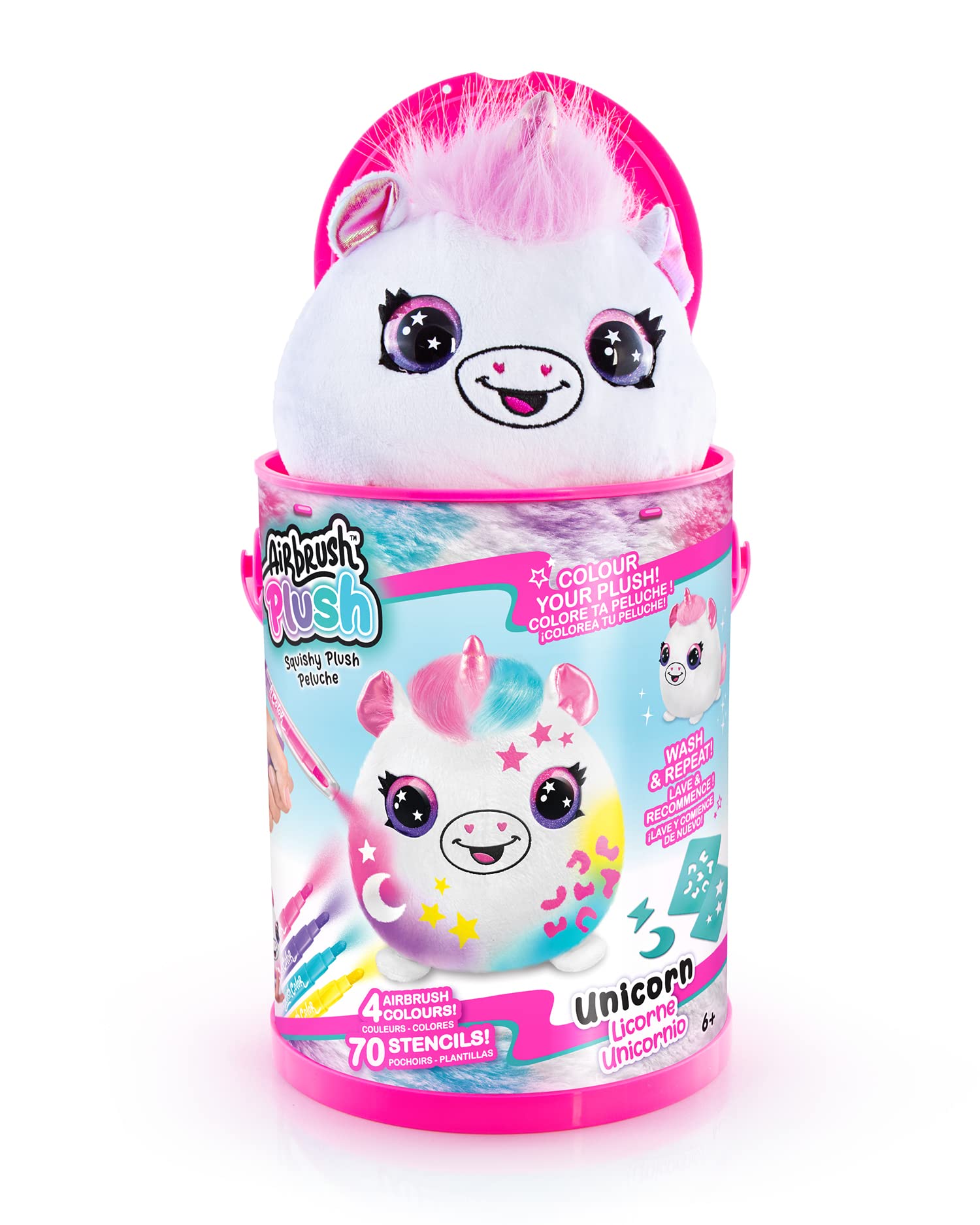 Canal Toys Airbrush Plush Surprise – Squishy-Plüsch Bemalen mit Airbrush