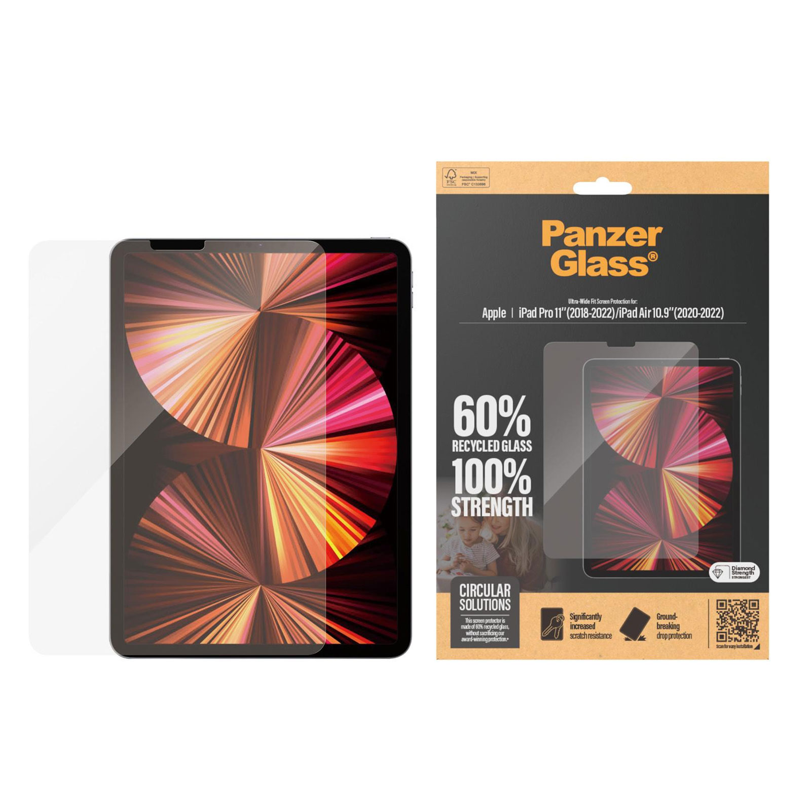 PanzerGlass Screen Protector iPad Pro 11'' 2018-2022