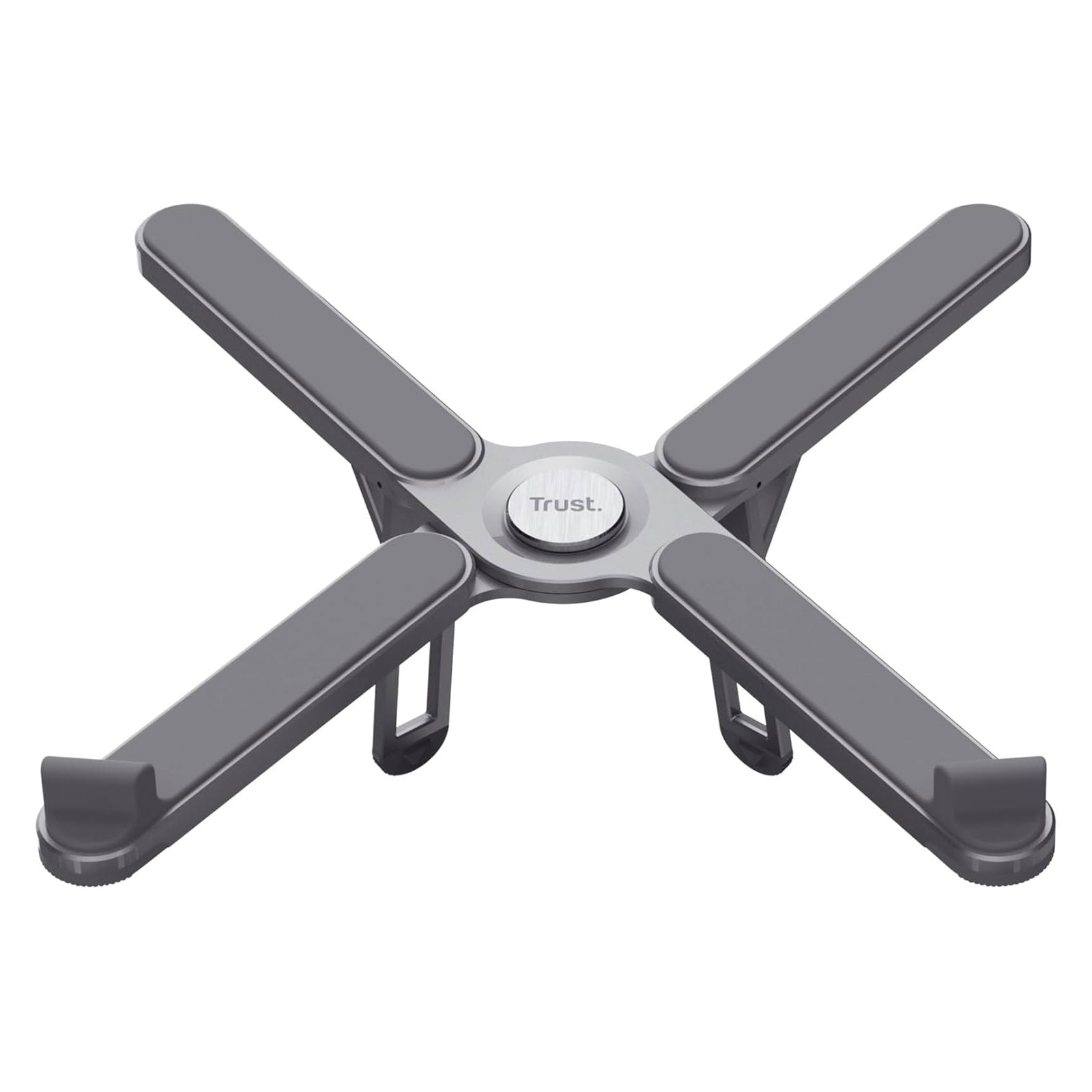 Trust Macy Klappbarer Laptop-Ständer aus Aluminium, Grau