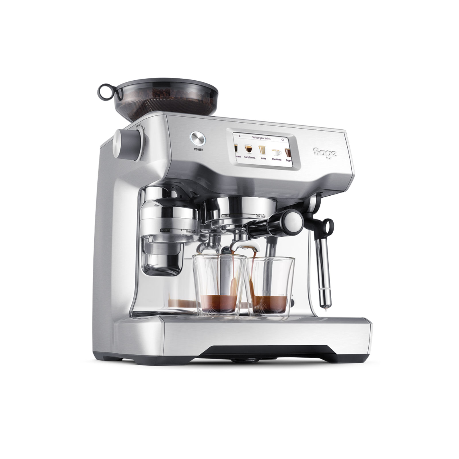 Sage SES990BTR the Oracle Touch Siebträger-Espressomaschine Sage SES990BTR the Oracle Touch Siebträger-Espressomaschine