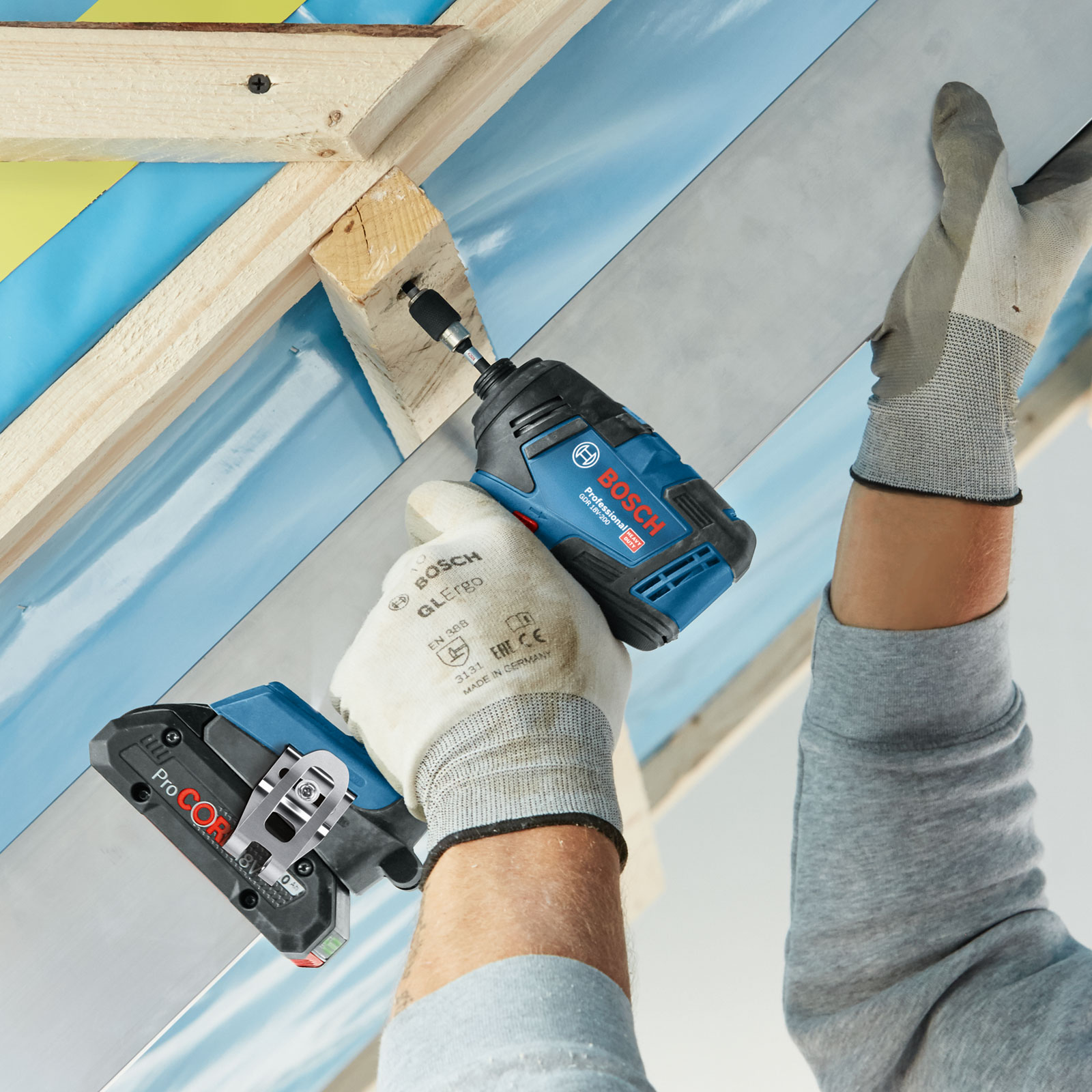 Bosch Professional GDR 18V-200 + GSR 18V-55