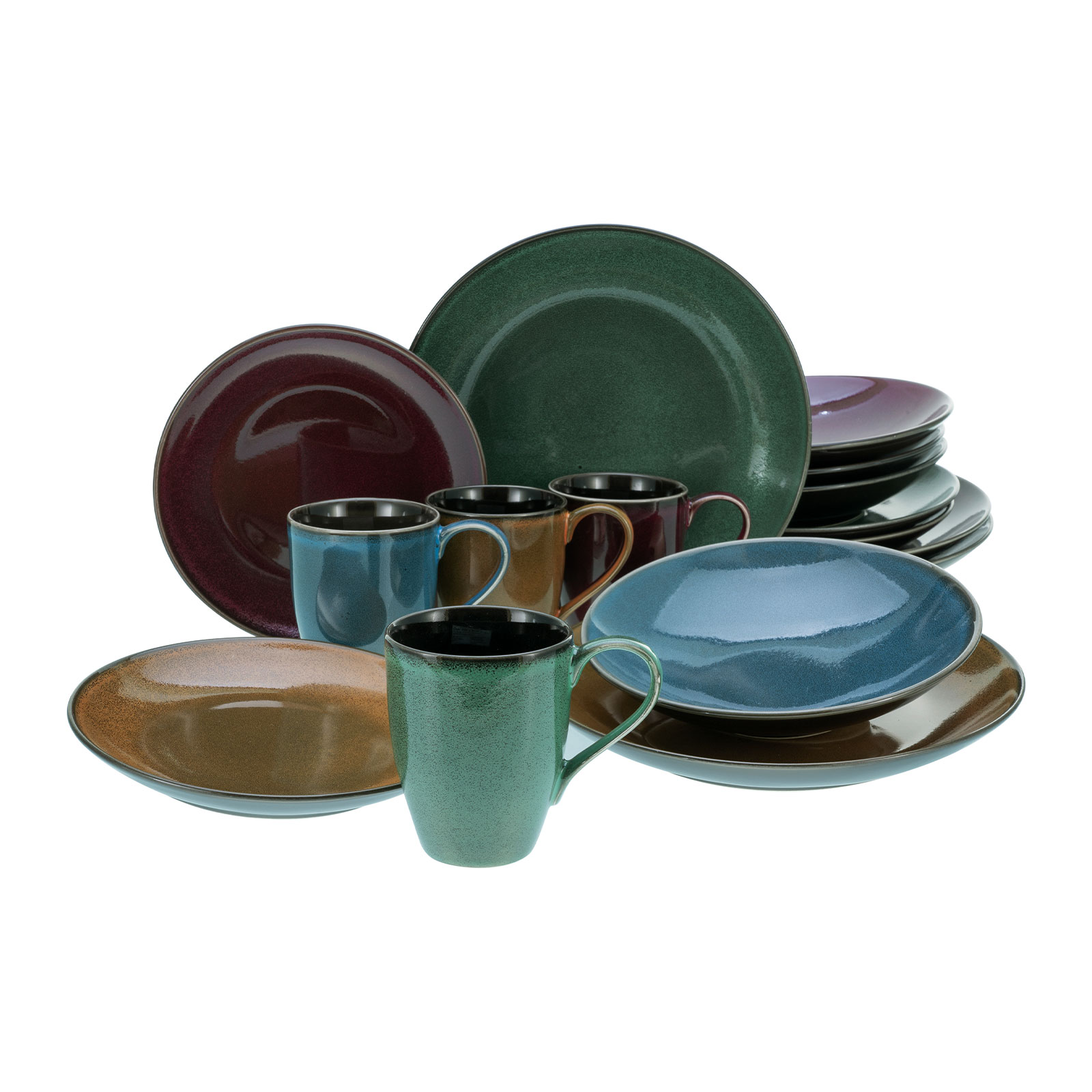 CreaTable, 23858, Serie MARRAKESCH Collection, Kombiservice 16 teilig
