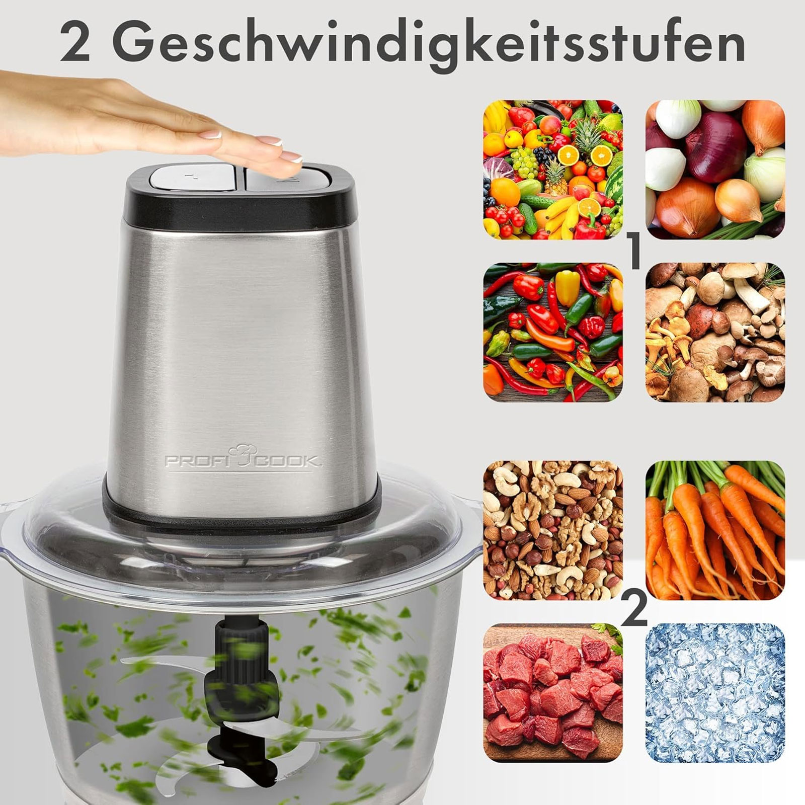 PROFICOOK PC-MZ 1227 Zerkleinerer