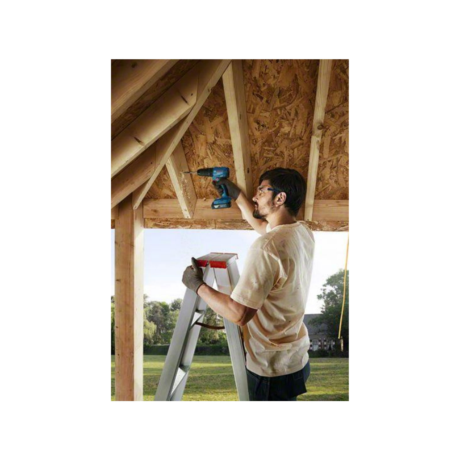 Bosch Professional PB_ON GSB 18V-45 2x2,0Ah; L-Case