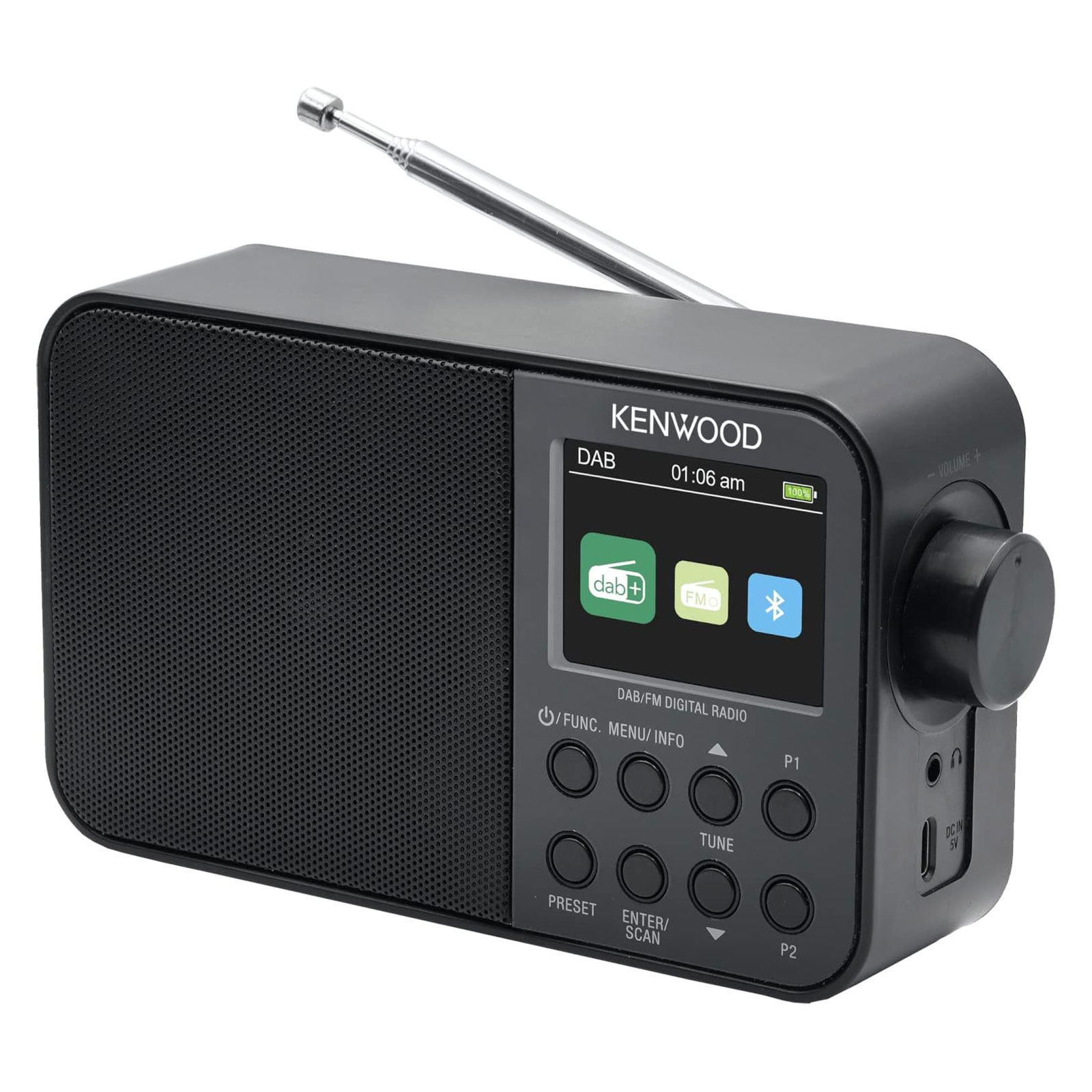 Kenwood CR-M30DAB-B schwarz DAB+ Radio