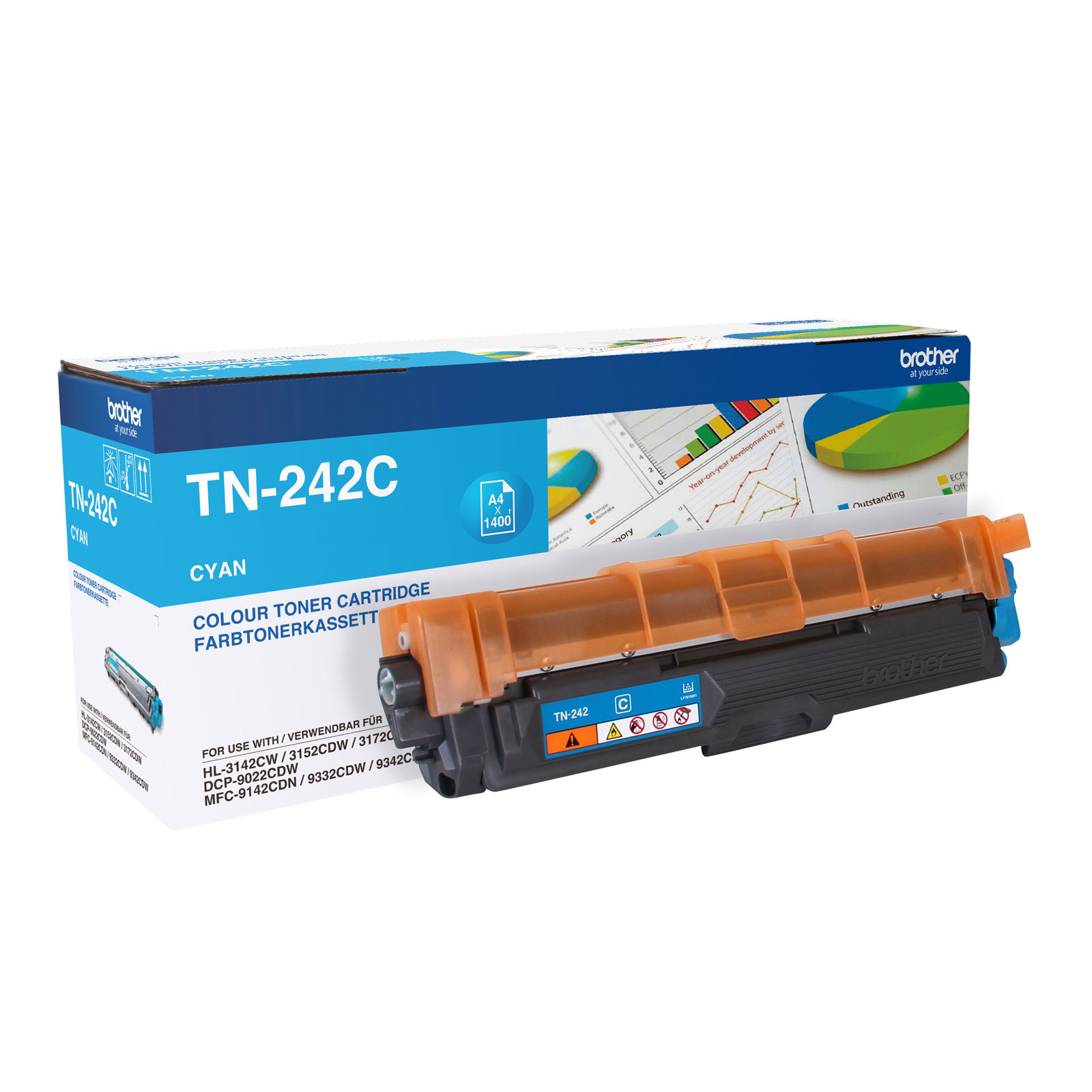 Brother TN-242C Toner Cyan