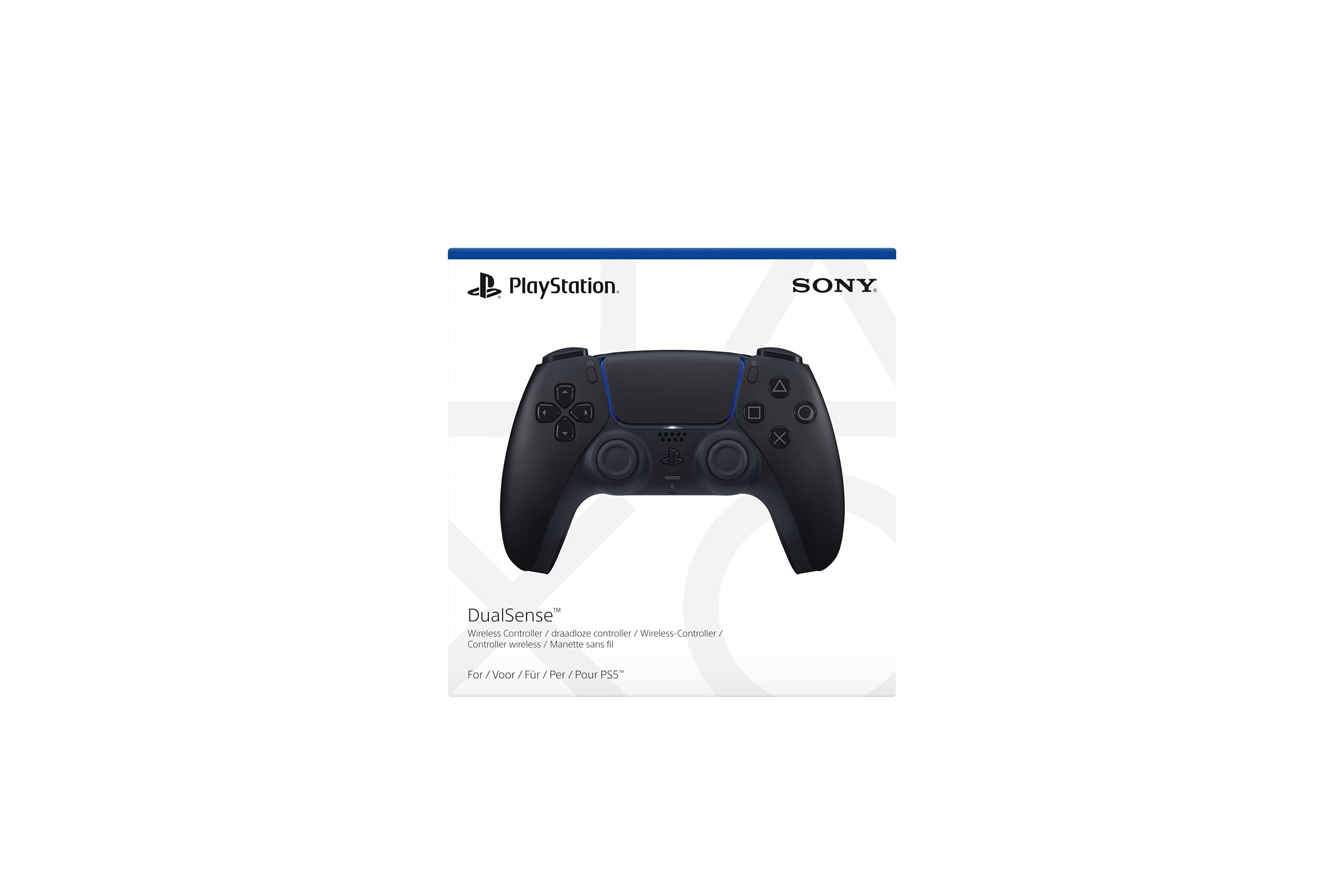 Sony Playstation 5 Dualsense Controller, Schwarz (Midnight Black)