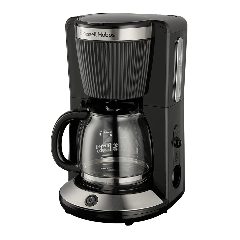 Russell Hobbs Filterkaffeemaschine [1,25L,1100W] Brontë Black