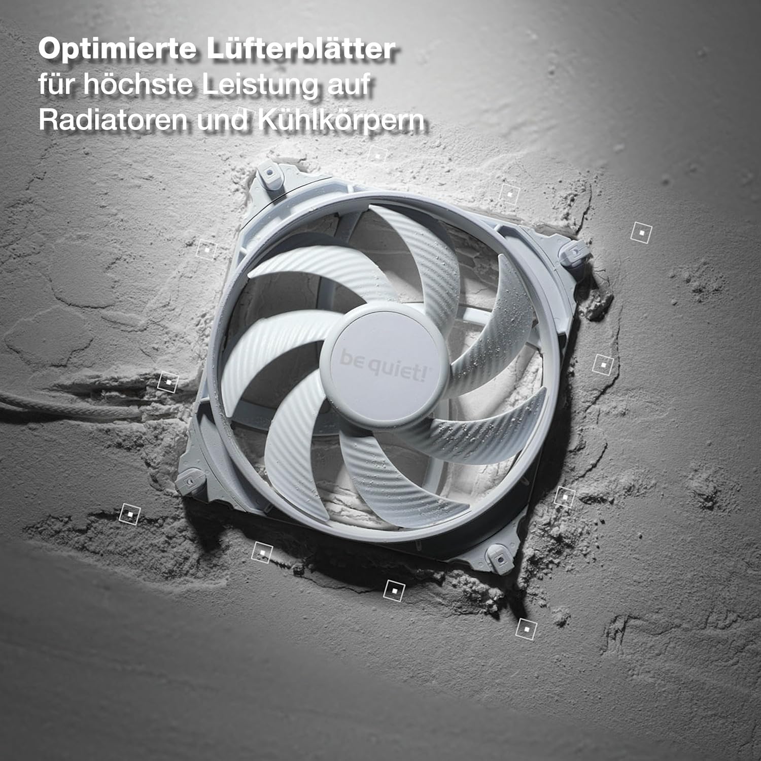 be quiet! Silent Wings 4 140mm PWM high-speed White Lüfter