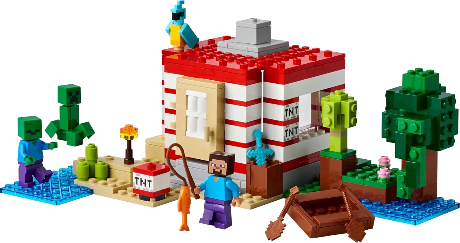 LEGO Minecraft Das TNT-Dschungelhaus 21275