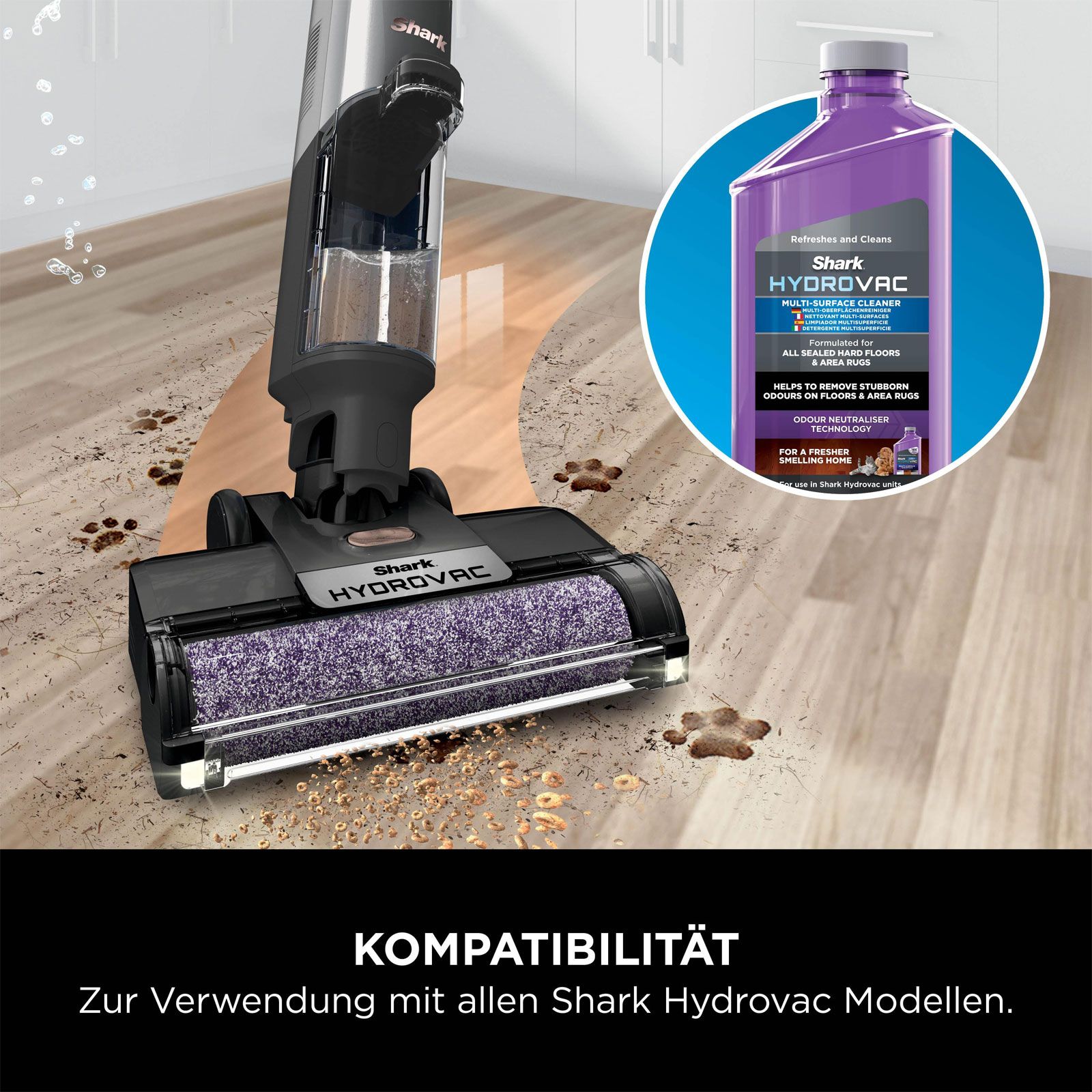 Shark HydroVac Multi-Oberflächenreiniger 1 Liter - 5320NU200EUUK