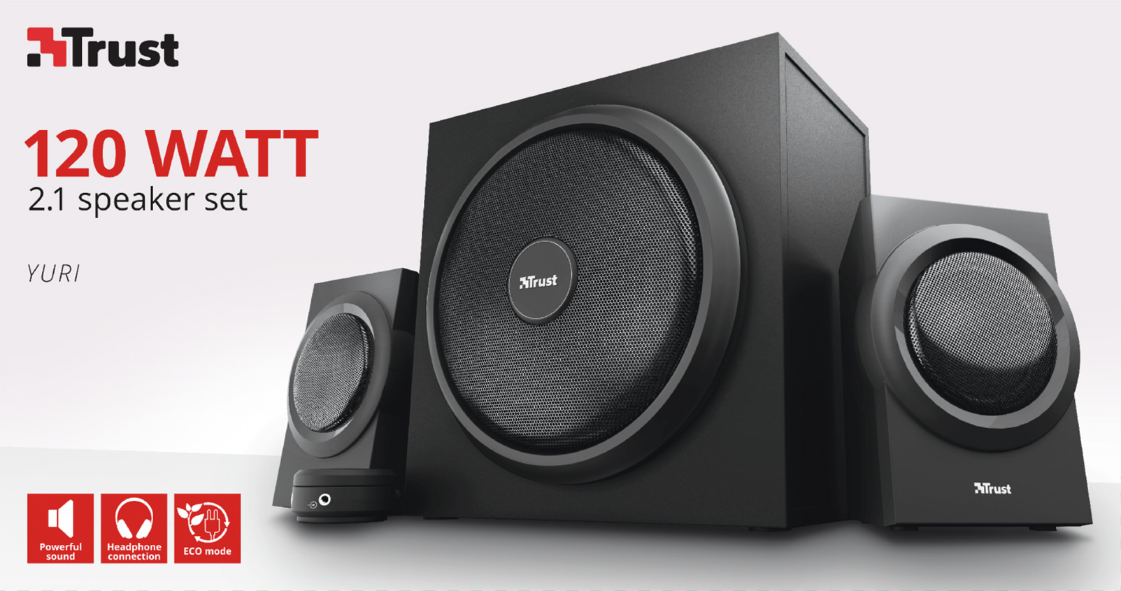 TRUST YURI 2.1 SPEAKER SET TRUST YURI 2.1 SPEAKER SET