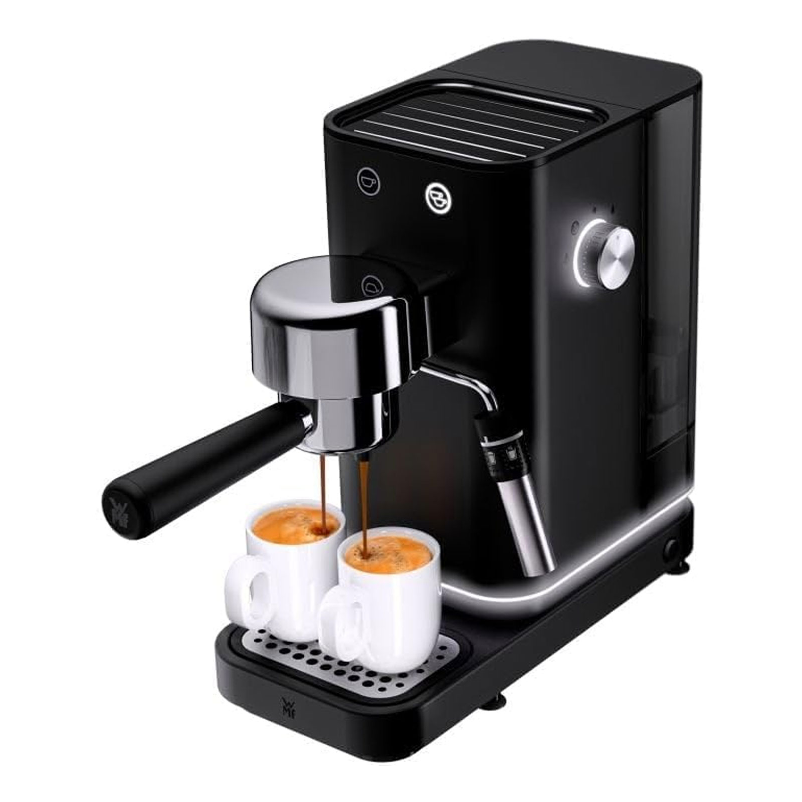 WMF Lumero Deep Black Siebträger-Espressomaschine