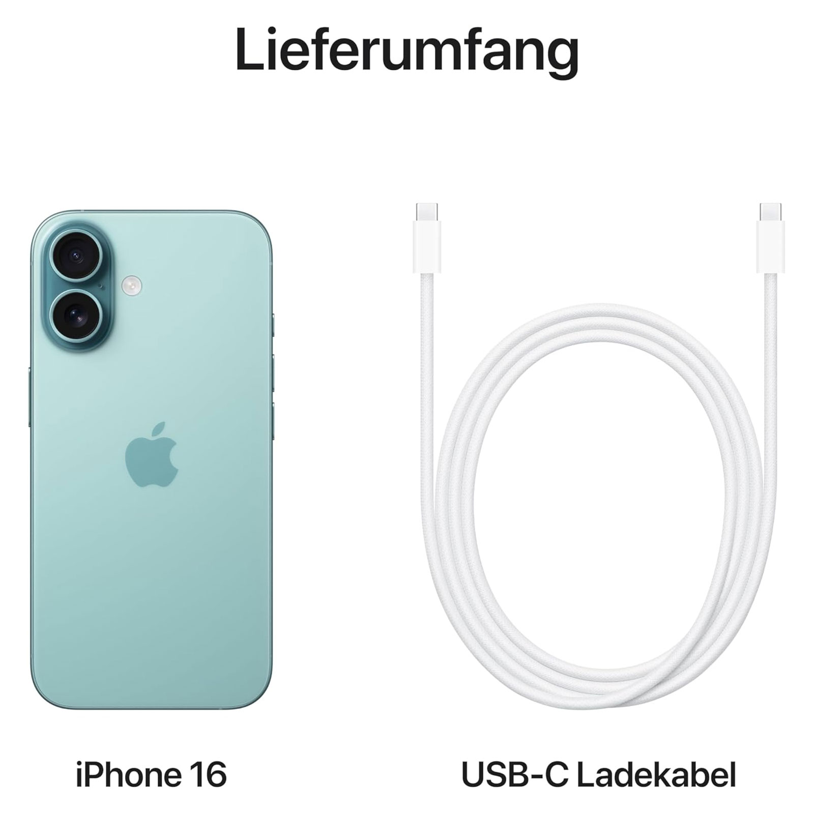 Apple iPhone 16 Plus 256GB Schwarz