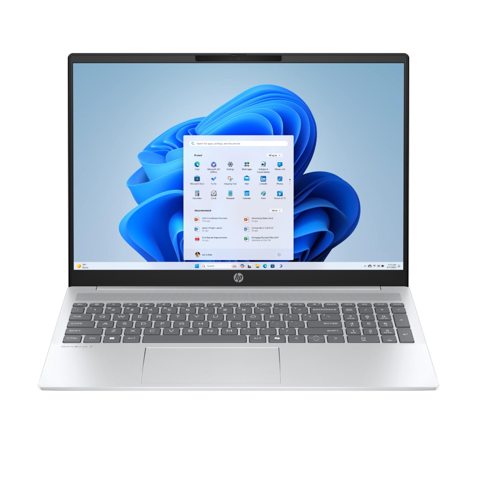 HP Notebook OmniBook 5 AI 16-af1655ng