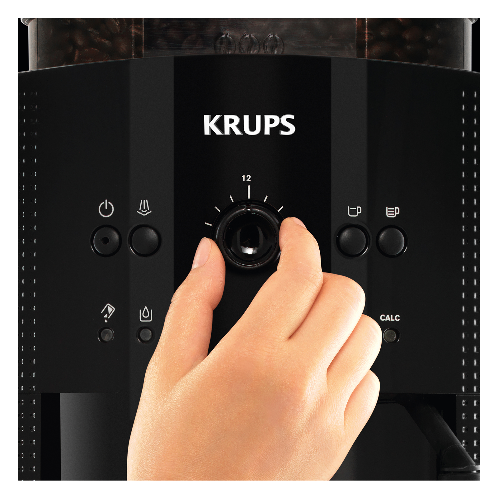 Krups EA 81R8 Arabica Kaffeevollautomat schwarz