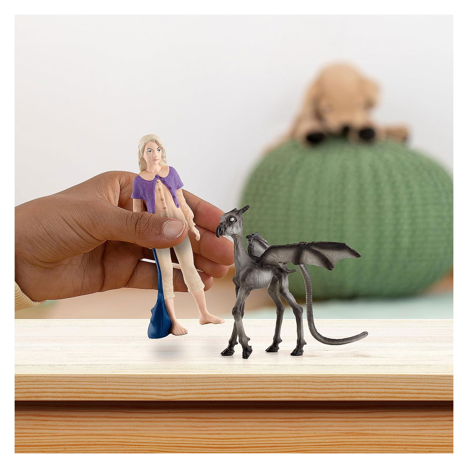 Schleich Luna Lovegood & Baby Thestral Spielfigur (42636)