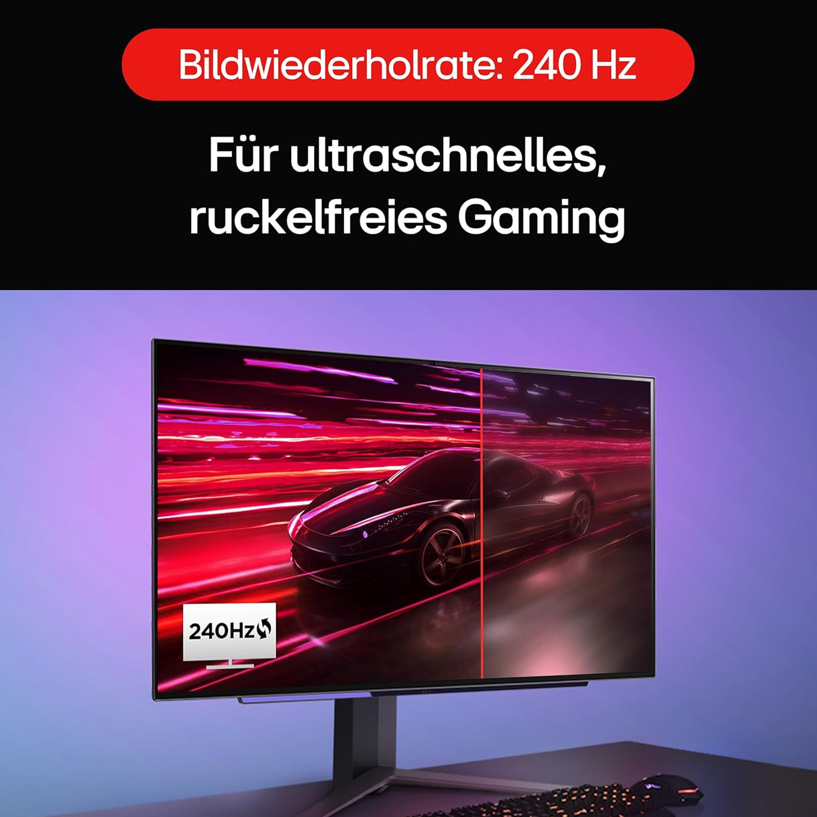 LG Electronics 27GS95QX-B.AEU UltraGear™ Gaming OLED-Monitor