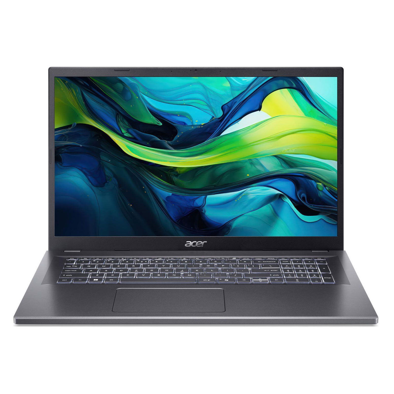 ACER Notebook Aspire 17 (A17-51M-717Y), Grau, 17,3 Zoll, Full HD, IPS, Intel Core 7 150U, 16 GB, 1 TB M.2 SSD