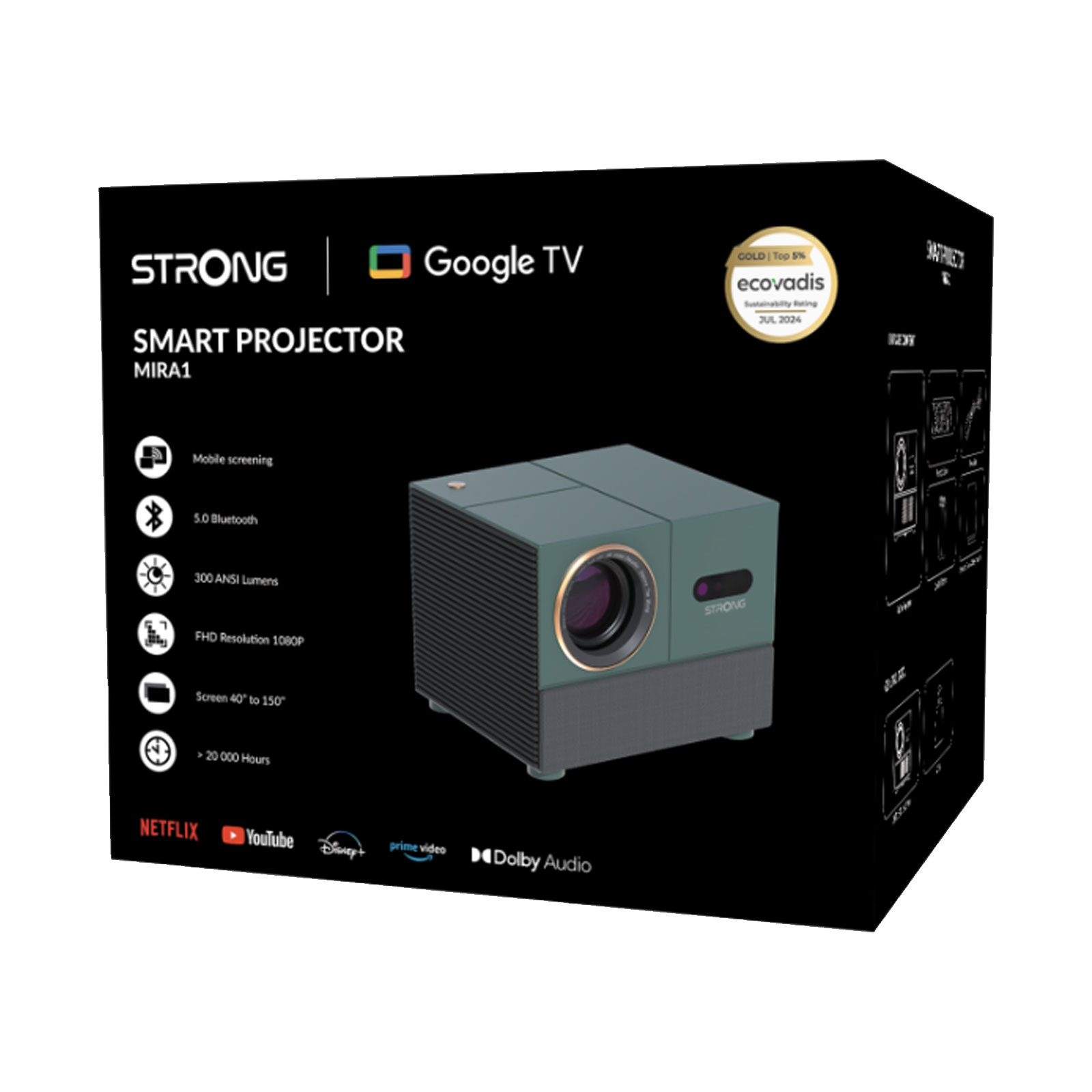 Strong FHD-Streaming-Projektor MIRA 1 Beamer