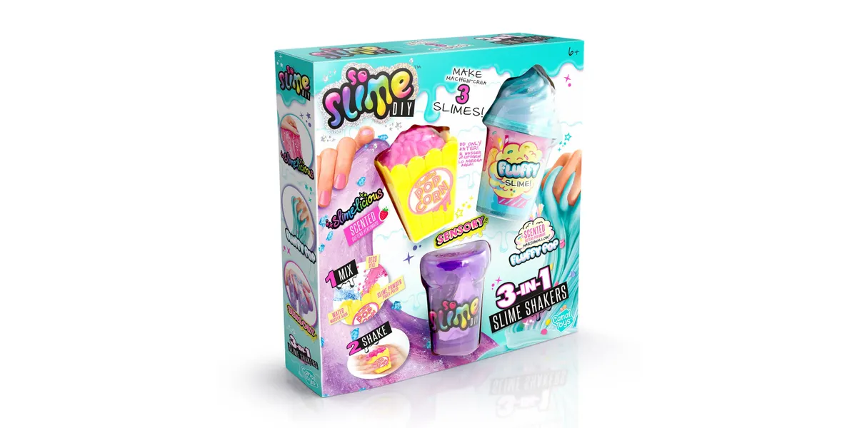 Canal Toys Slime Shaker 3 in 1 Bastelset