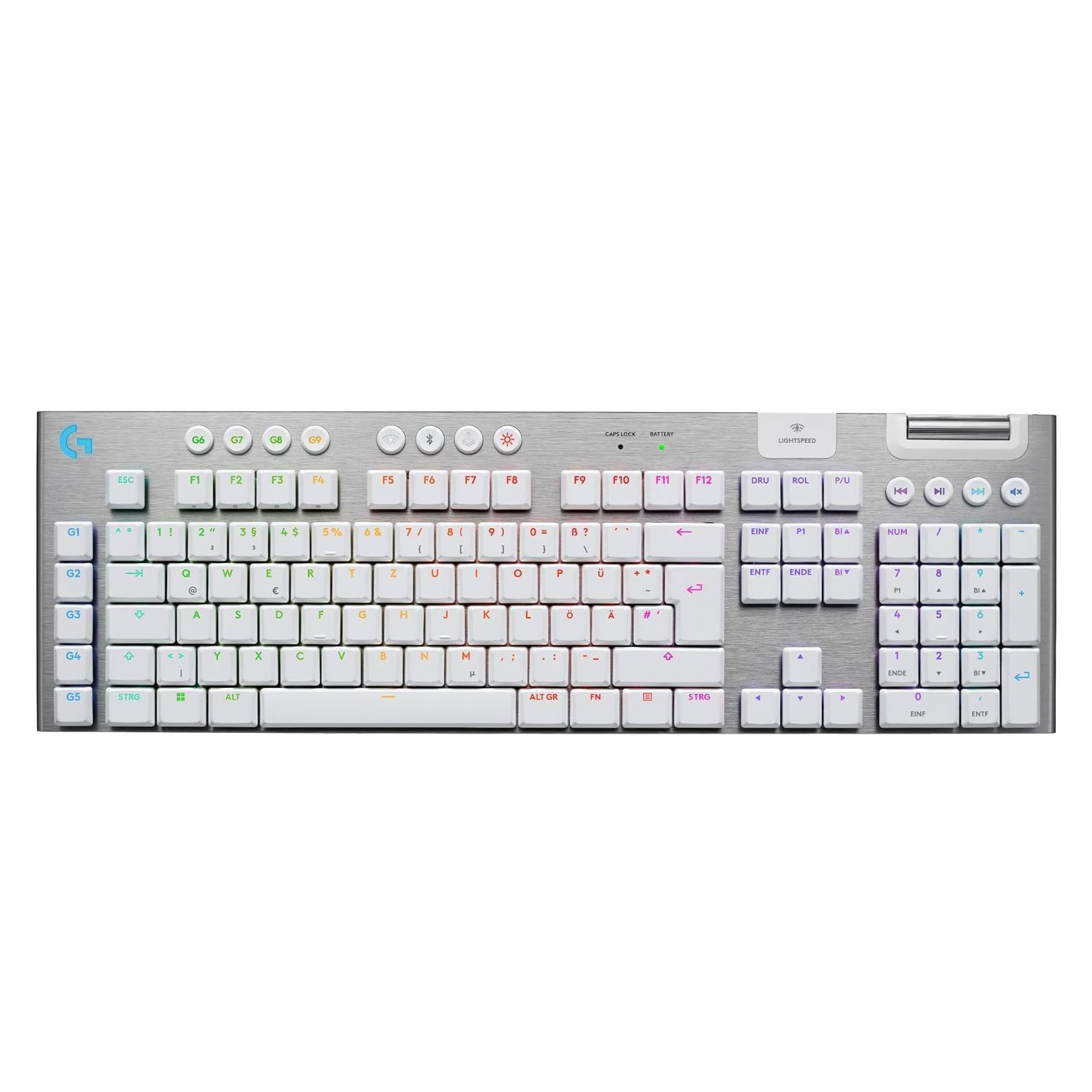 Logitech G G915 X LIGHTSPEED Low-Profile-Kabellose Gaming-Tastatur