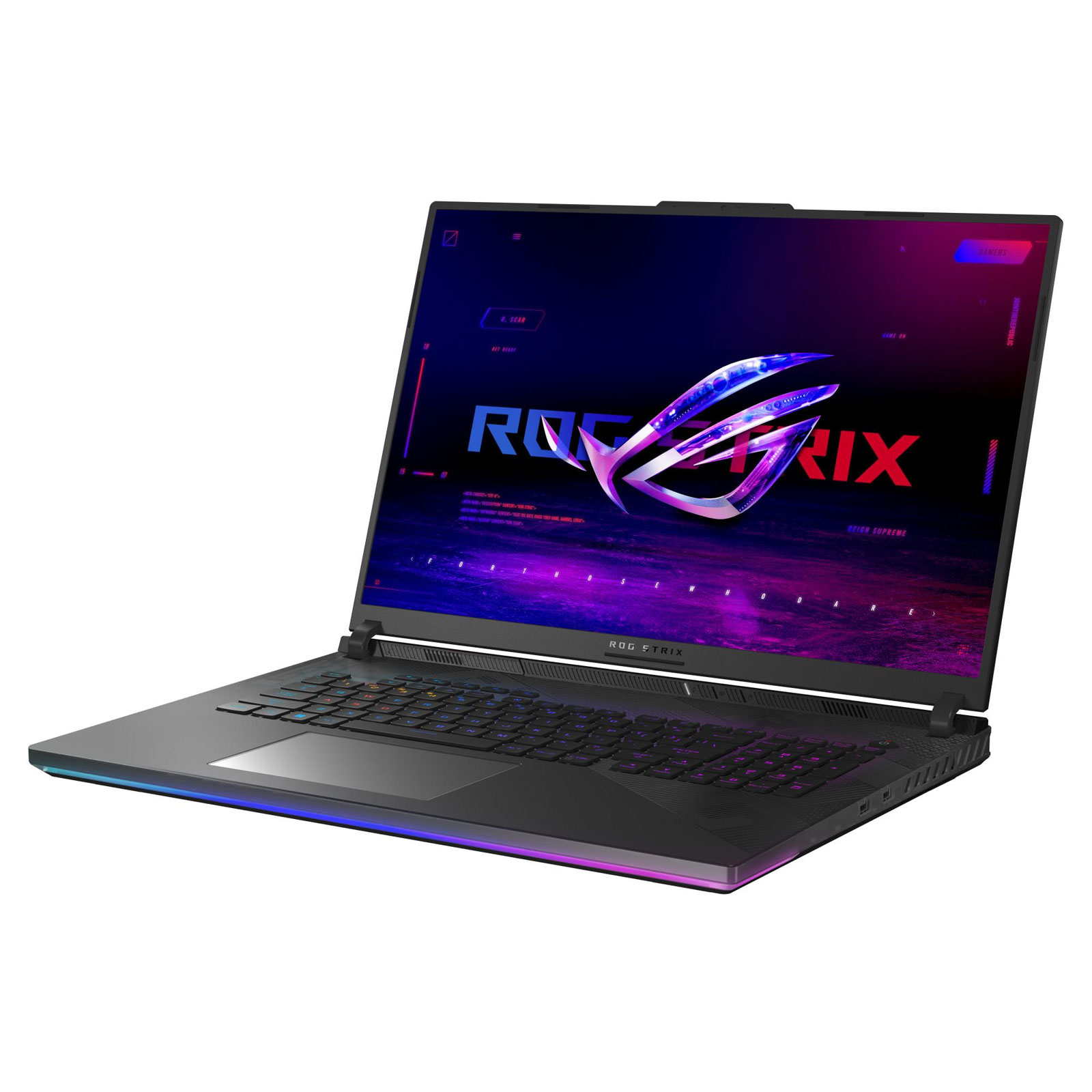 ASUS Gaming-Notebook ROG Strix Scar 18, Schwarz, 18 Zoll, 2.5K, Intel Core i9-14900HX, 32 GB, 2 TB M.2 SSD, RTX 4090 16GB (Mini-LED, 240 Hz, 3 ms, G834JYR-R6019W)