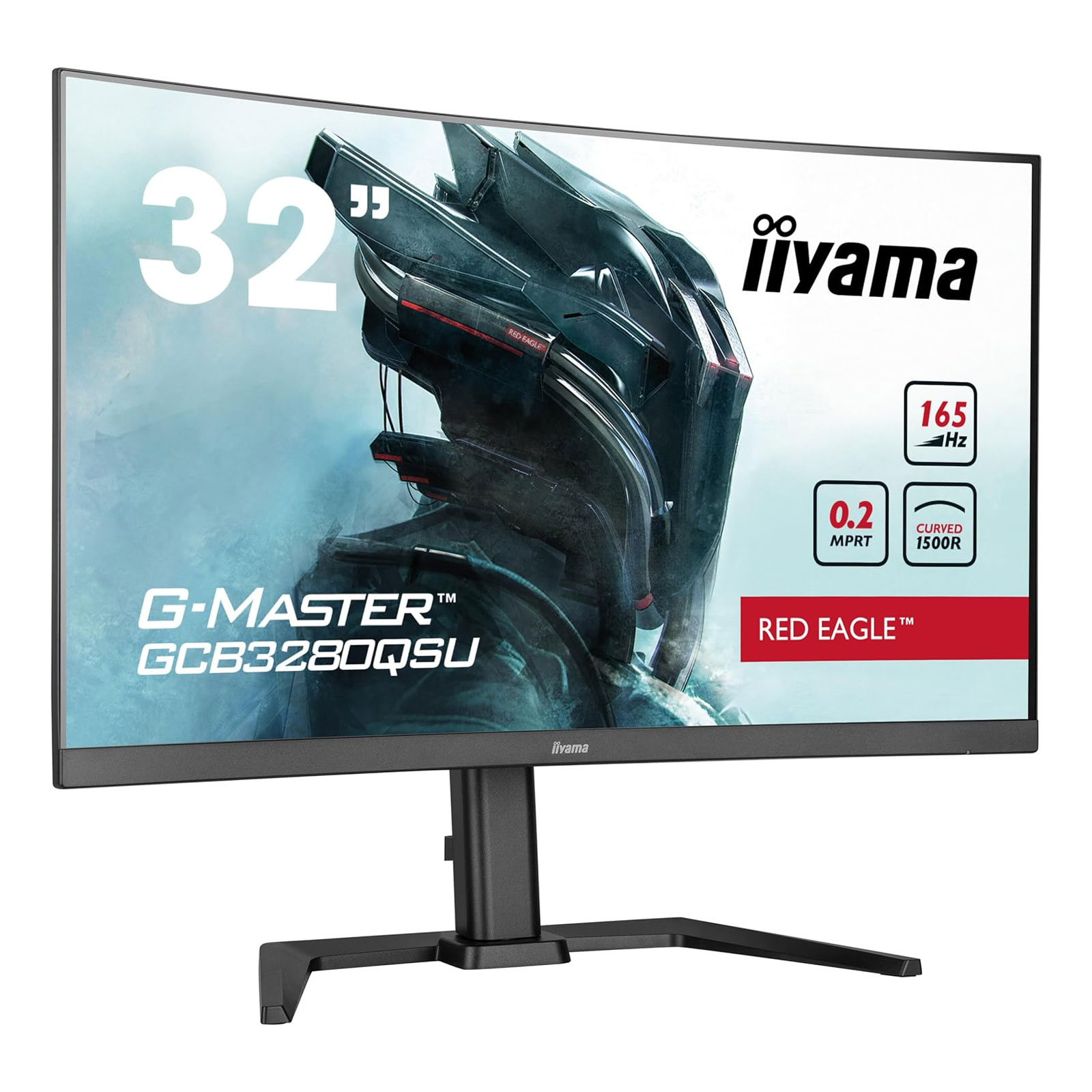 iiyama G-MasterCurved Gaming Monitor Red Eagle G 31,5 Zoll  165 Hz