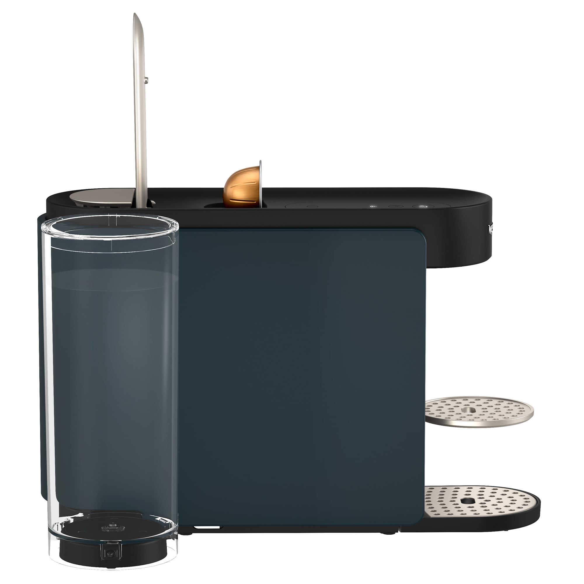 Nespresso Krups VERTUO Up Ocean Blue XN9404 inkl. Aeroccino 3 Milchaufschäumer