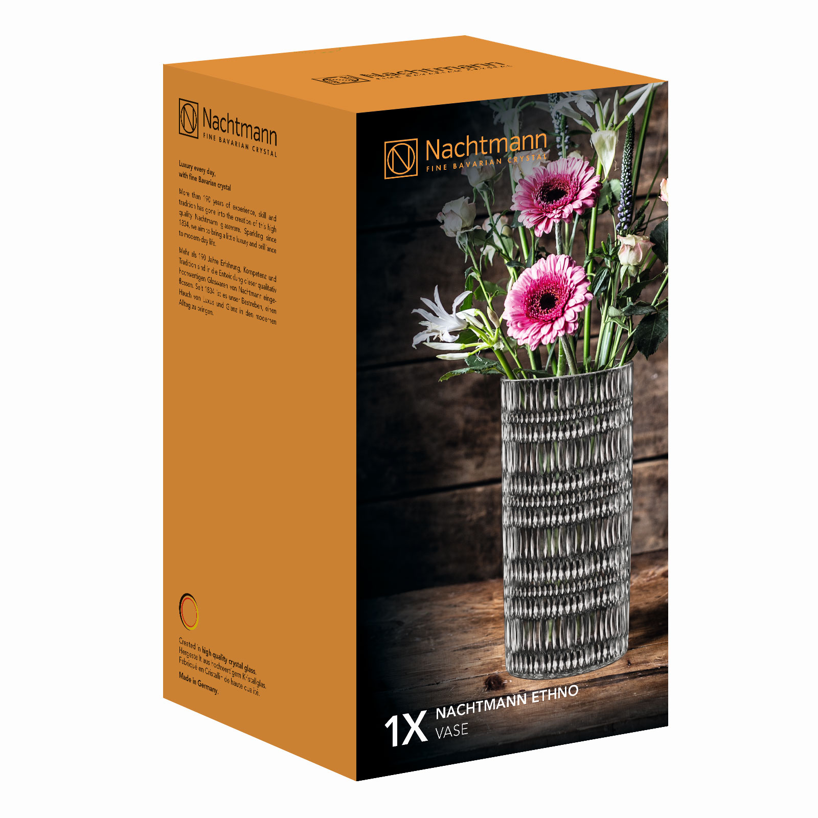 NACHTMANN 106018 Ethno Vase / Windlicht - 23cm 