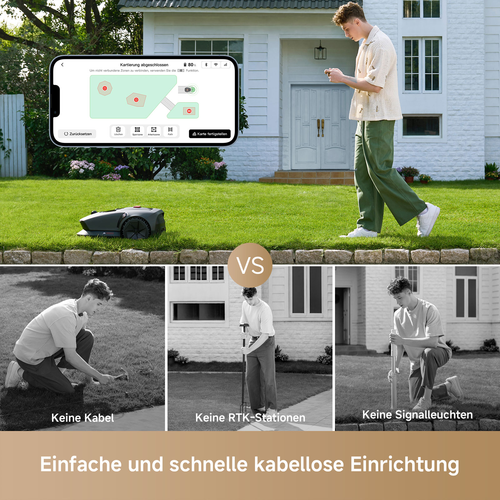Dreame Mova 600 Kit Rasenmähroboter