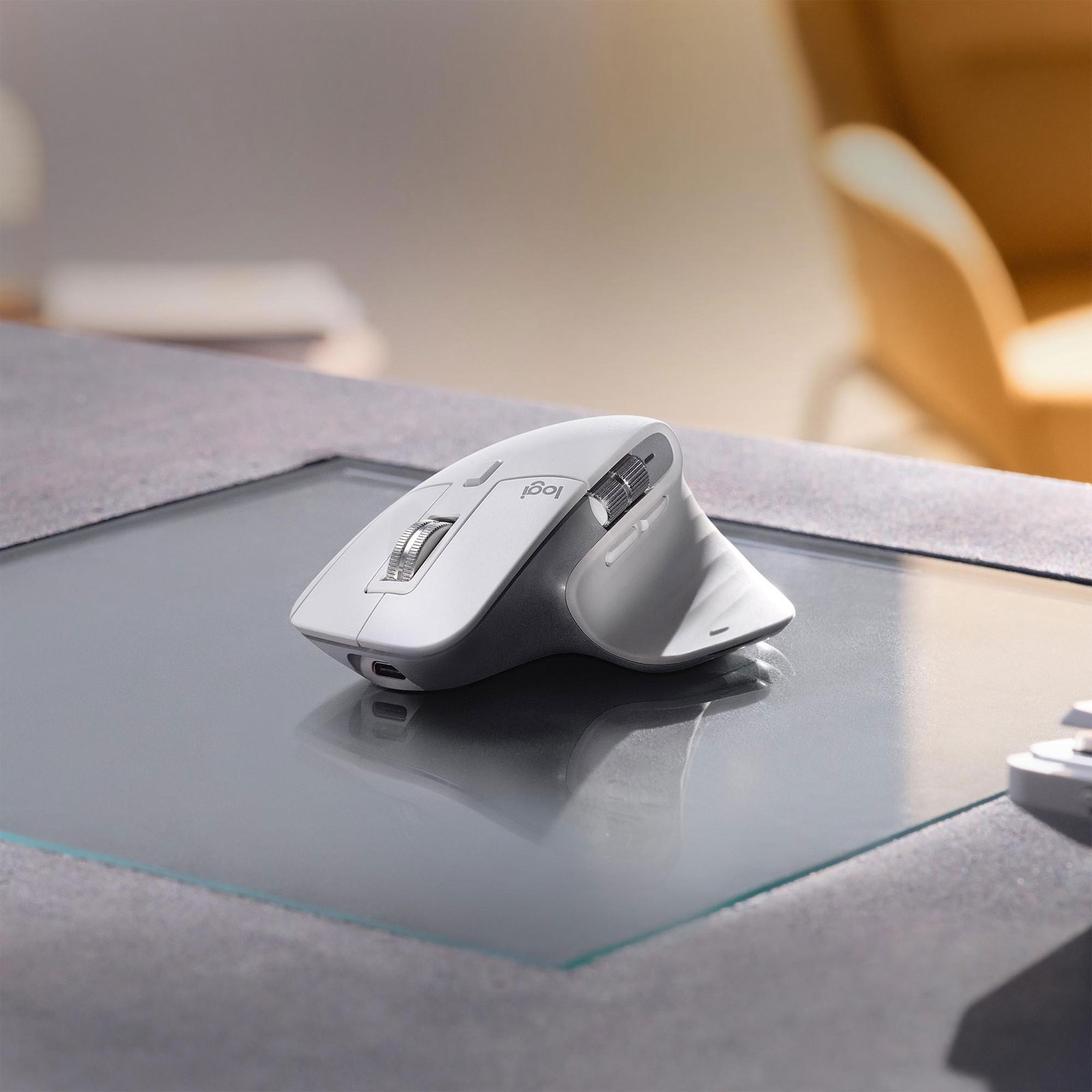 Logitech Maus MX Master 3S für Mac, spacegrey