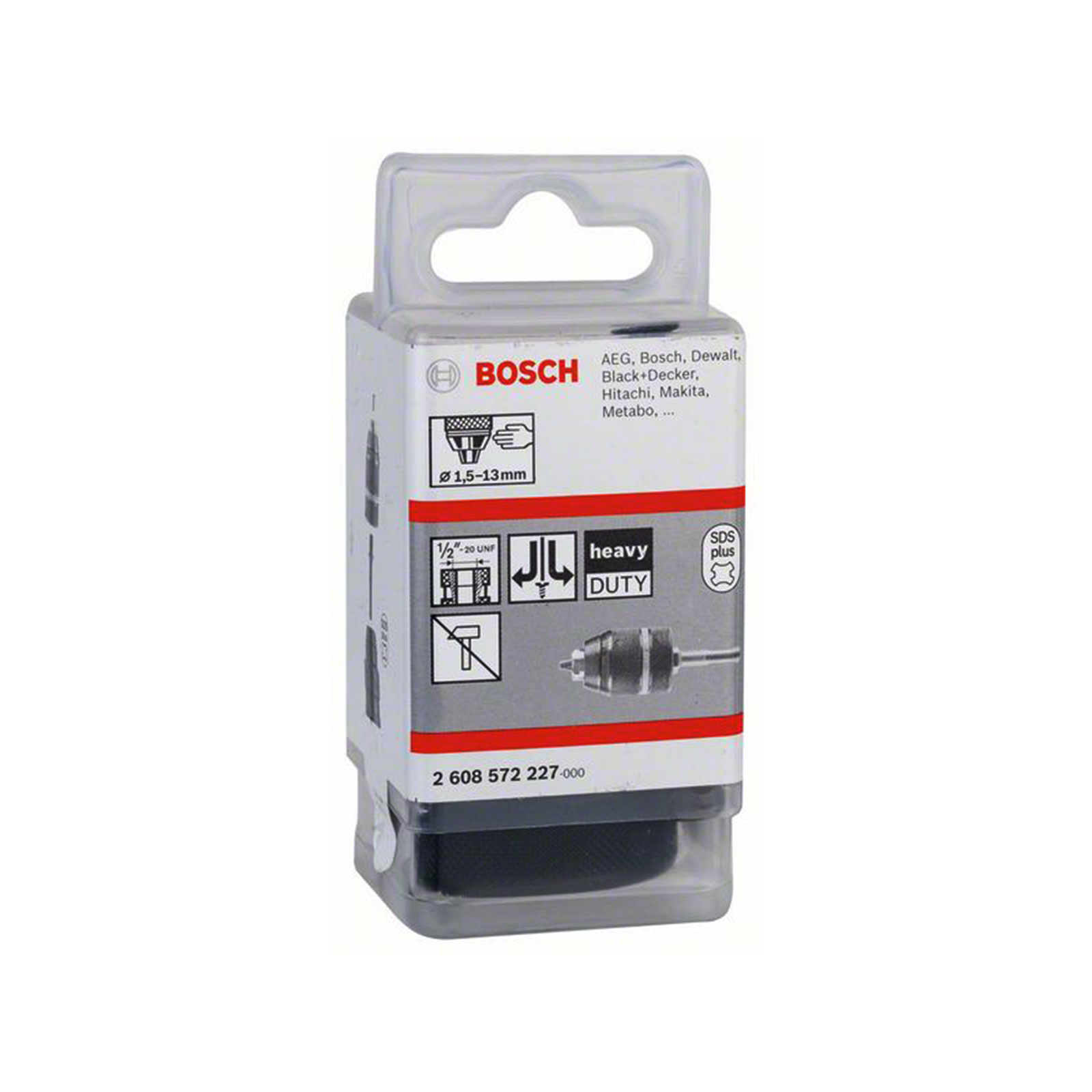 Bosch Professional Schnellspannbohrfutter mit SDS+Adapter Bohrfutter schlüssellos