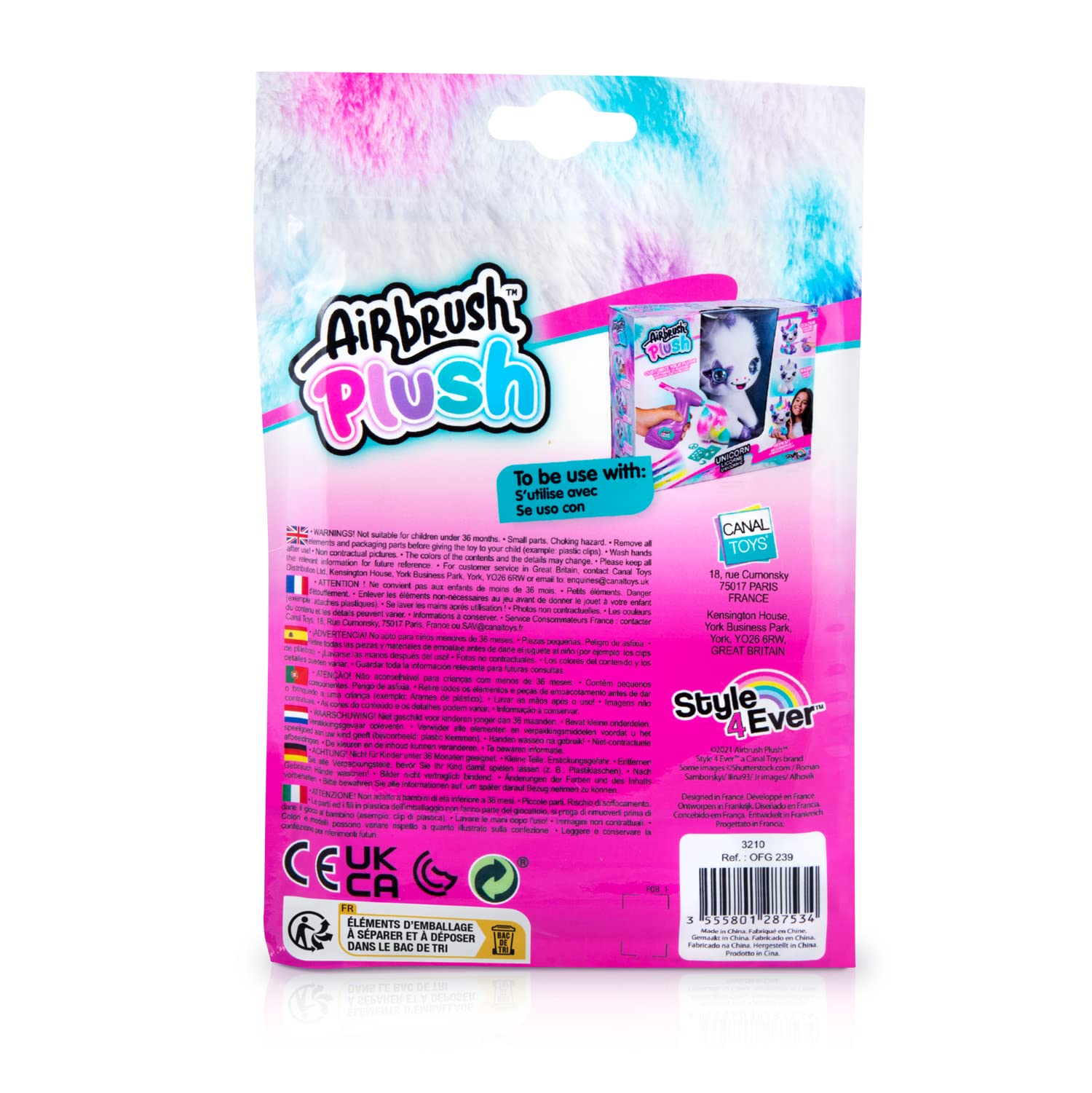 Canal Toys - Färben Sie Ihr Einhorn Refill Markers (Nachfüllmarker)