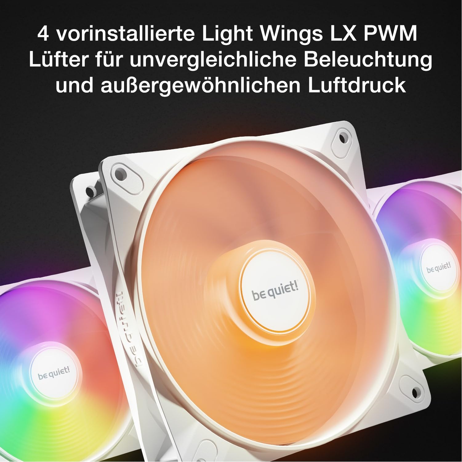 be quiet! Pure Base 501 LX White PC-Gehäuse