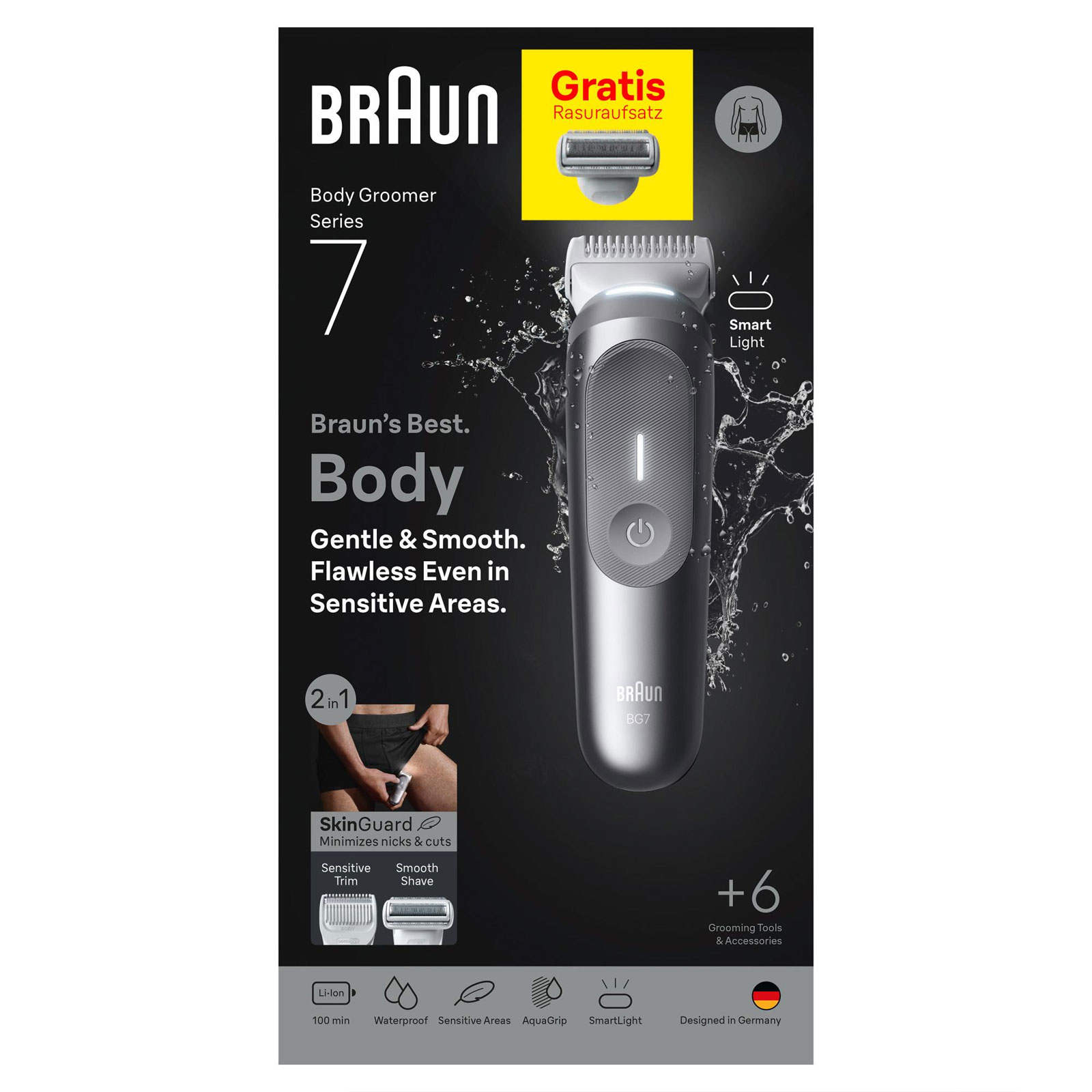 BRAUN Bodygroomer Series 7 BG7550 Körperrasierer