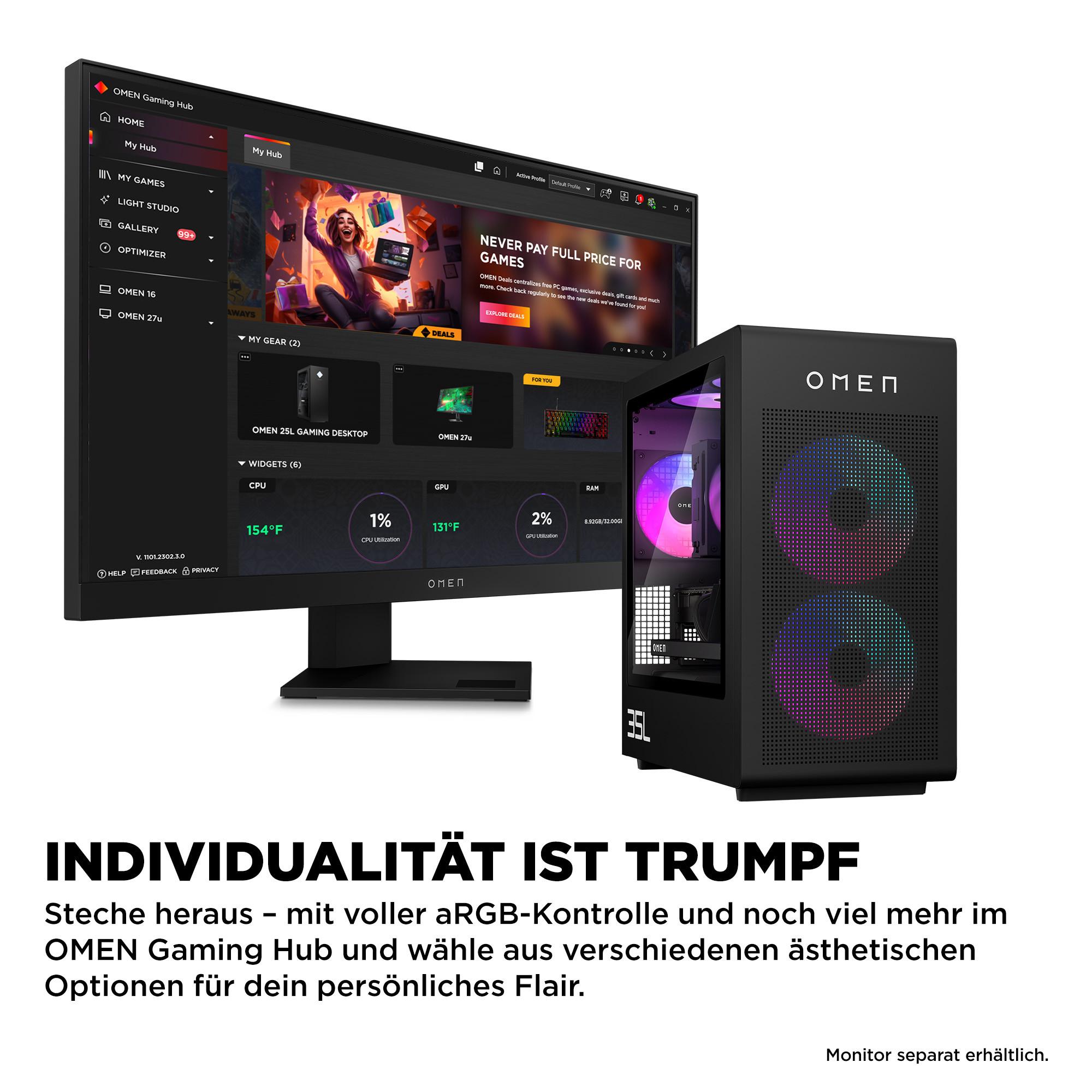 HP Gaming-PC OMEN GT16-1671ng Gaming-PC