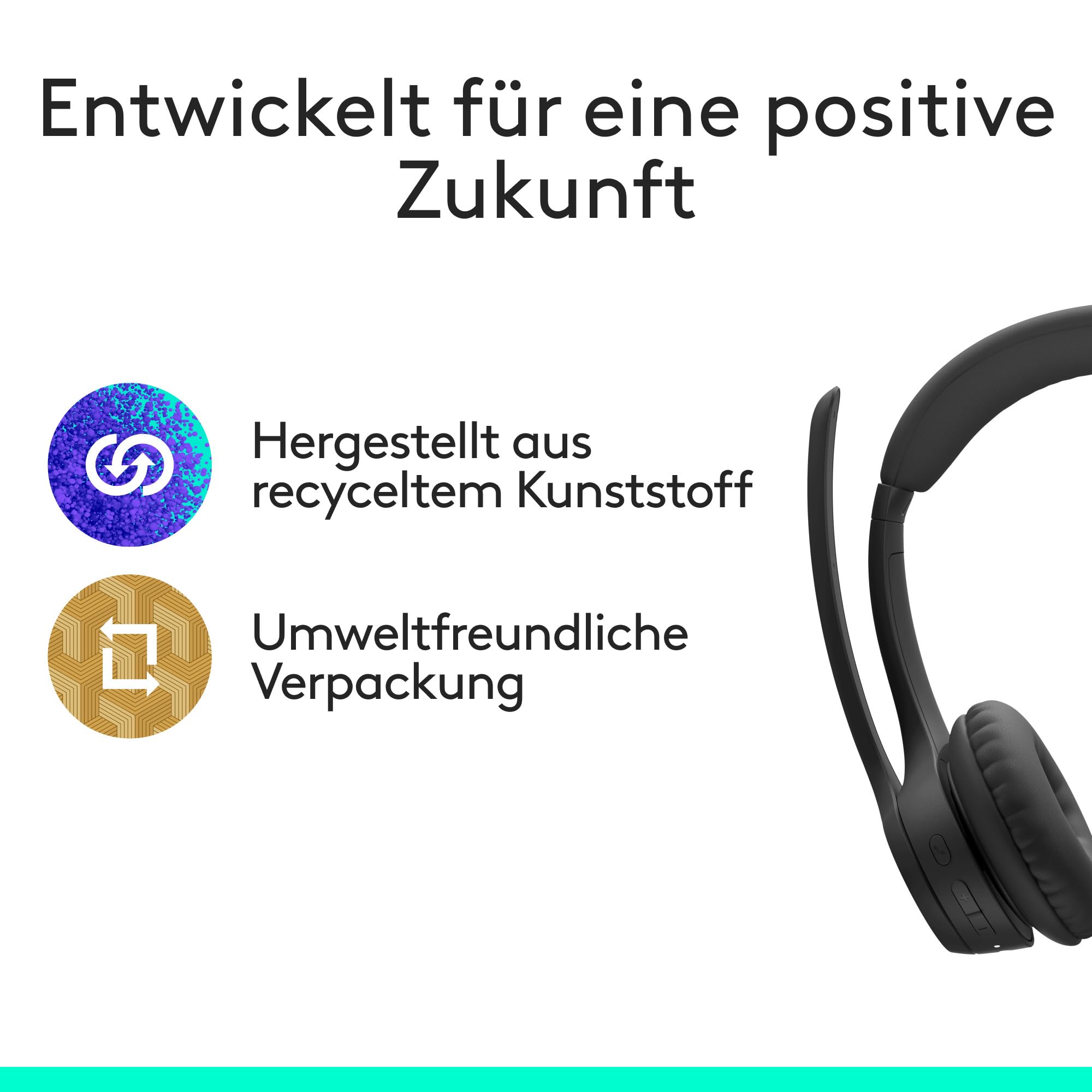 Logitech Zone 305 for Business, Wireless Bluetooth Headset with Microphone