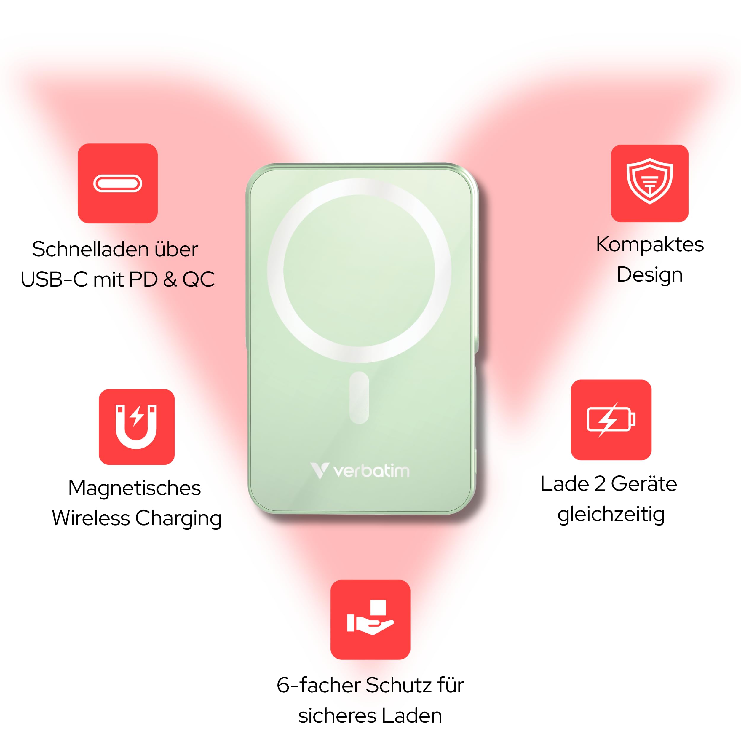 Verbatim Charge 'n' Go MagSafe Powerbank