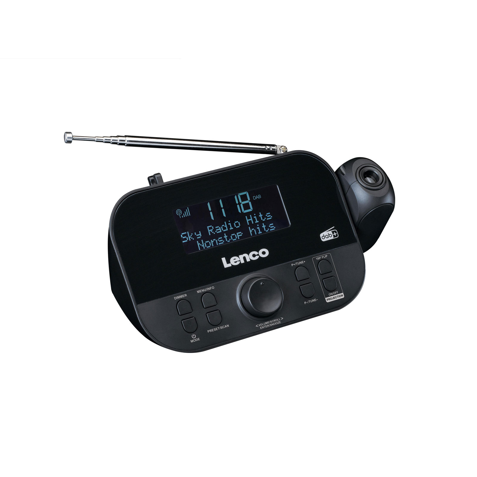 Lenco CR-615BK Radiowecker