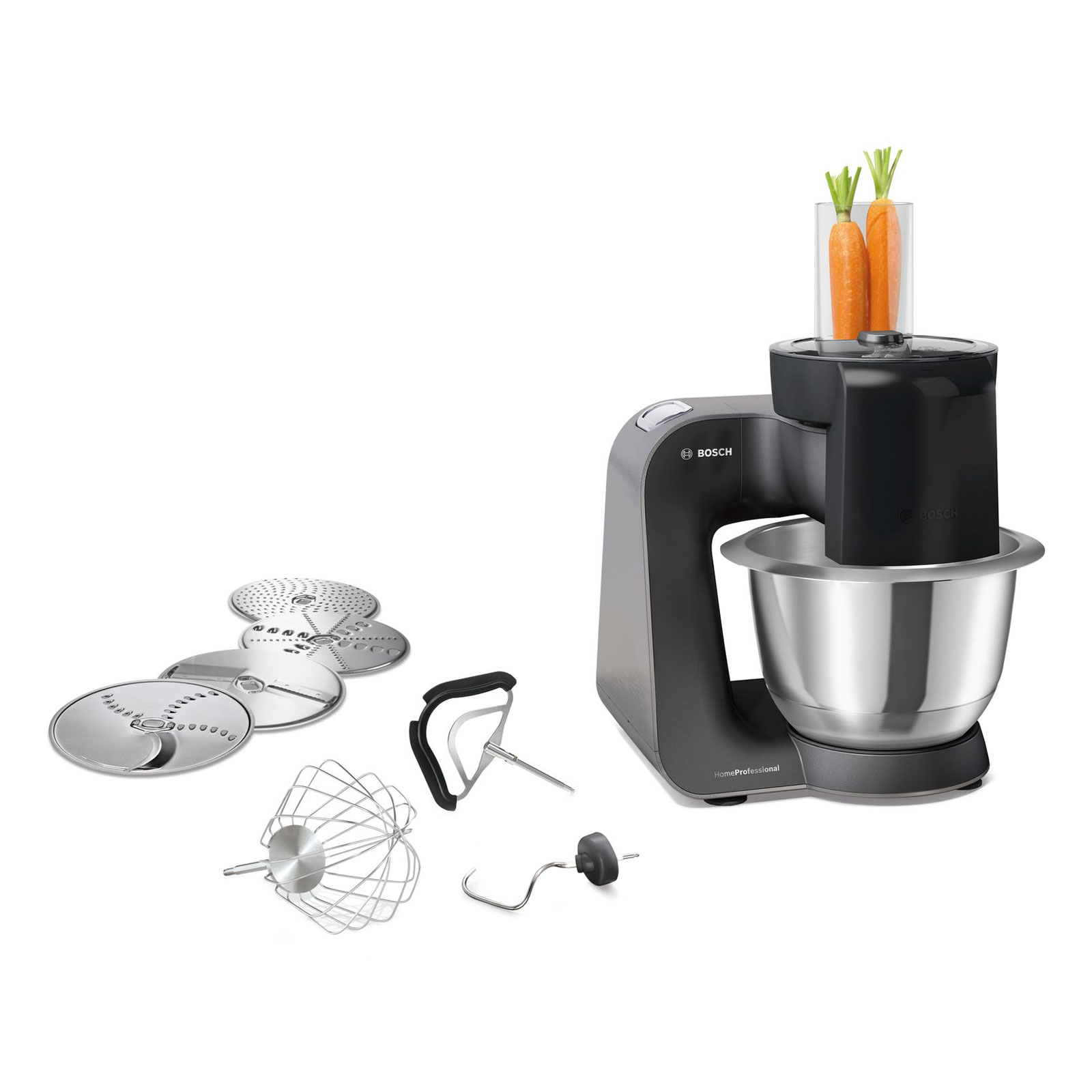 Bosch MUM59N26DE Küchenmaschine + MUZ5BS1